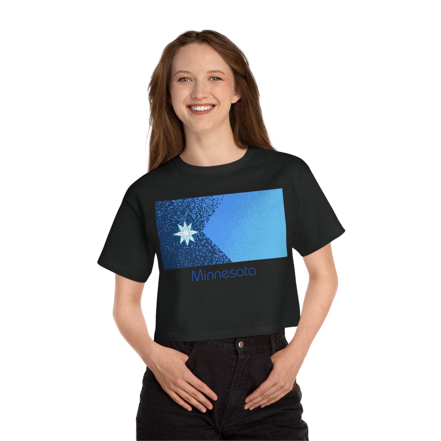 Modern Minnesota Champion Women's Heritage Cropped T-Shirt