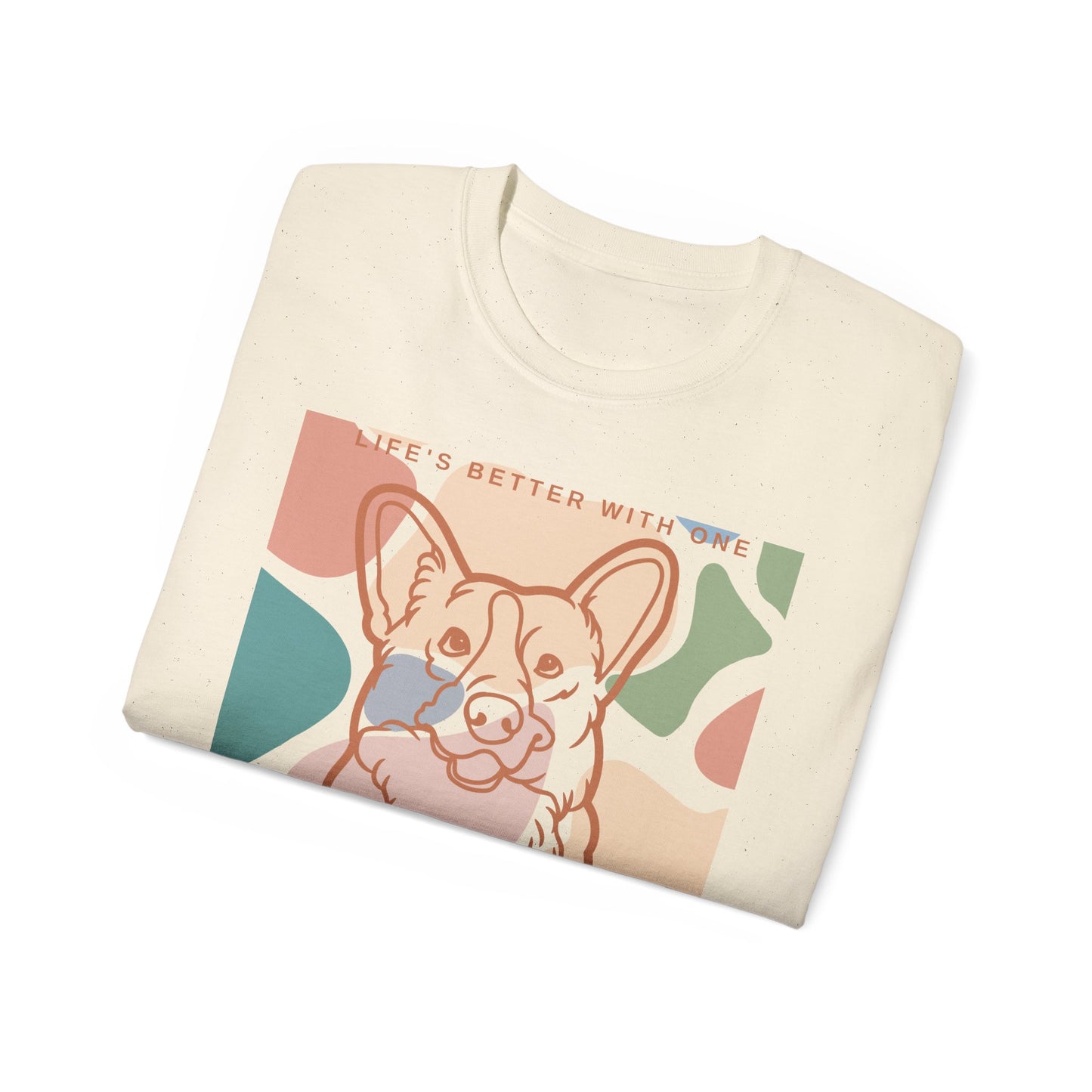 Cute Corgi Unisex Ultra Cotton Tee