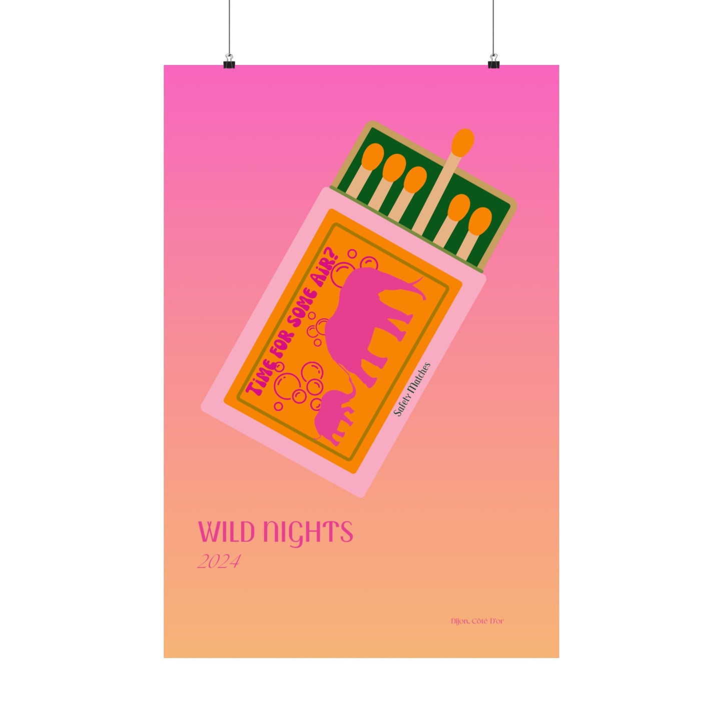 Wild Nights Vertical Posters