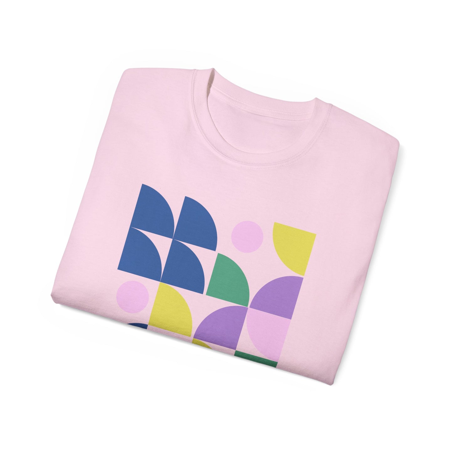 Shapes in Pastels Illustration Ultra Cotton Tee