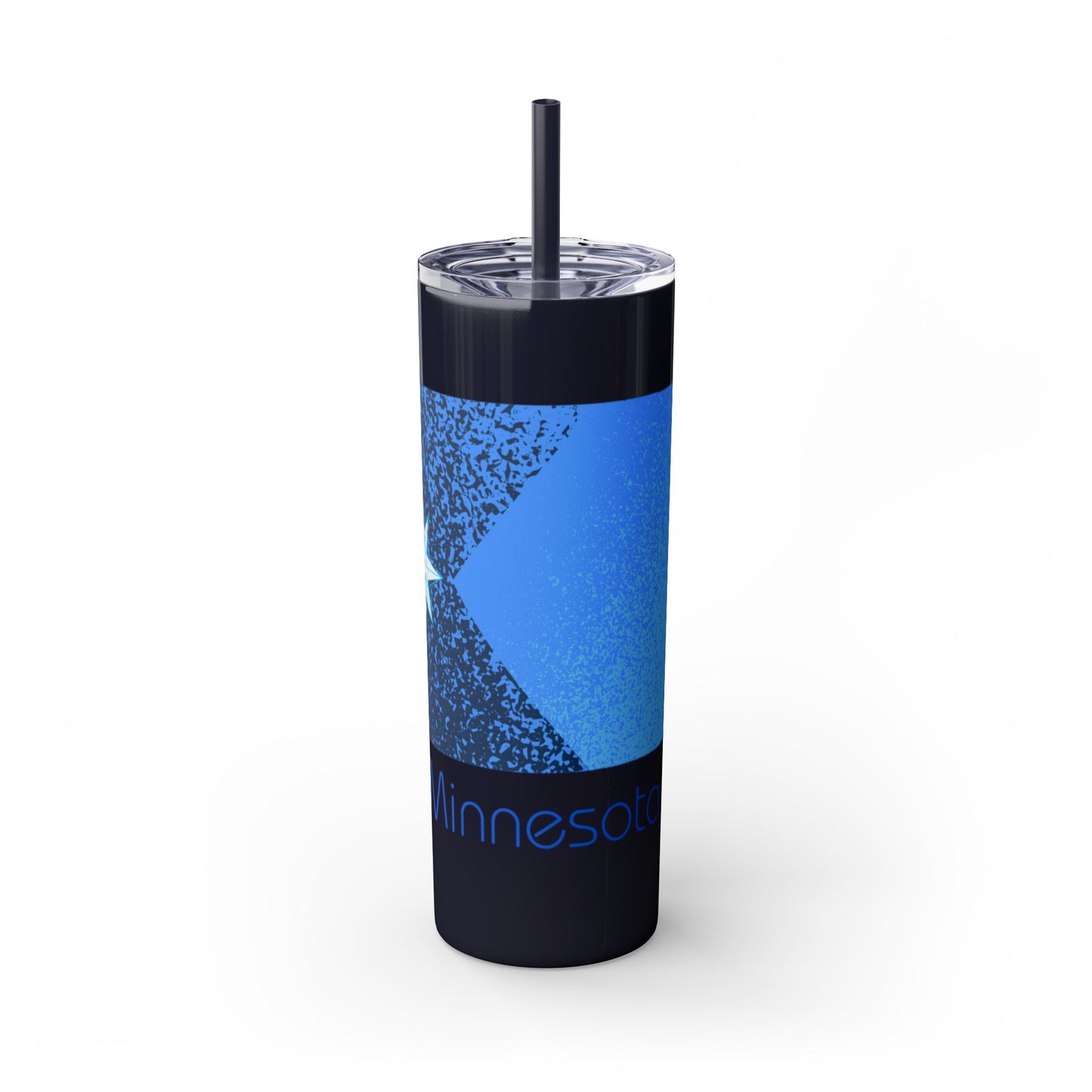 Modern Minnesota Tumbler with Straw, 20oz