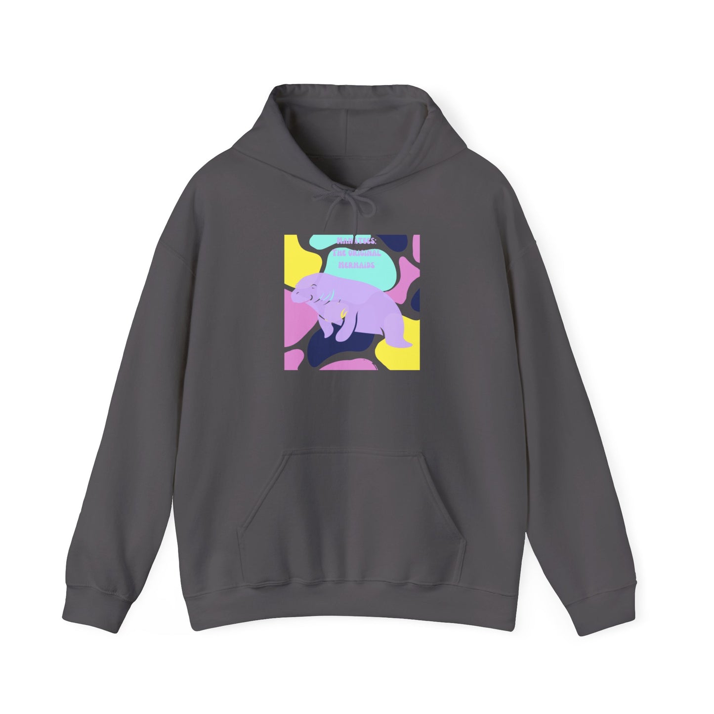 Sudadera con capucha unisex de mezcla pesada The Original Mermaid Manatee