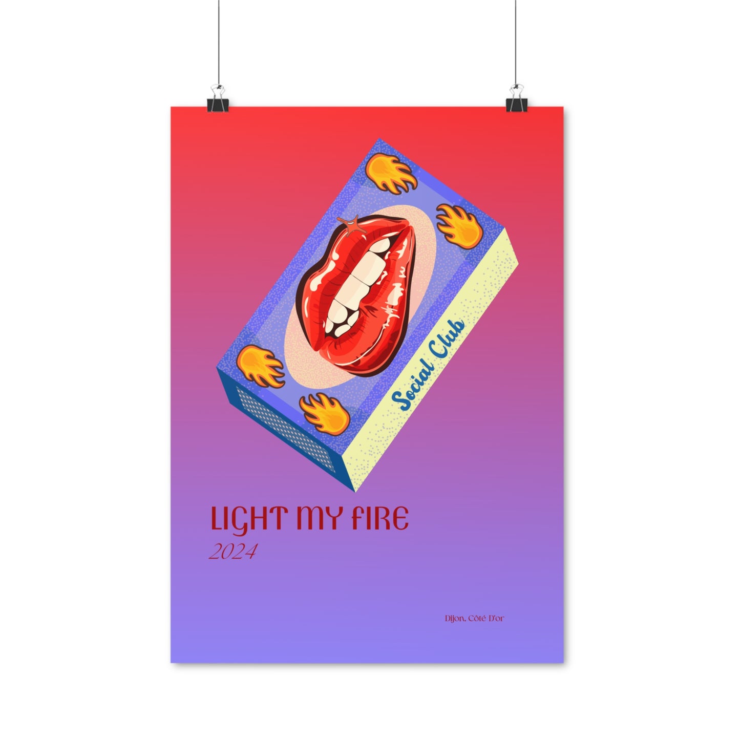 Light My Fire Vertical Posters EU