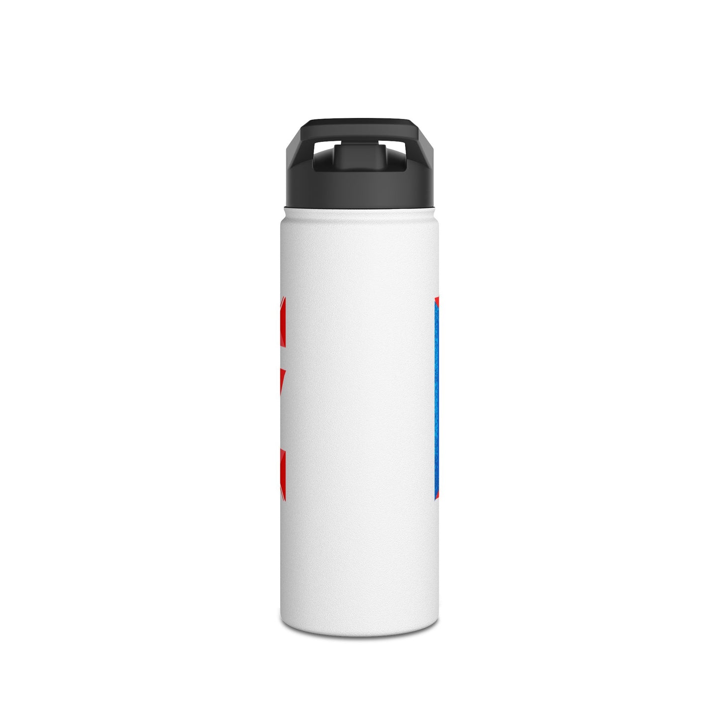 Modern Puerto Rico Stainless Steel Water Bottle, Standard Lid