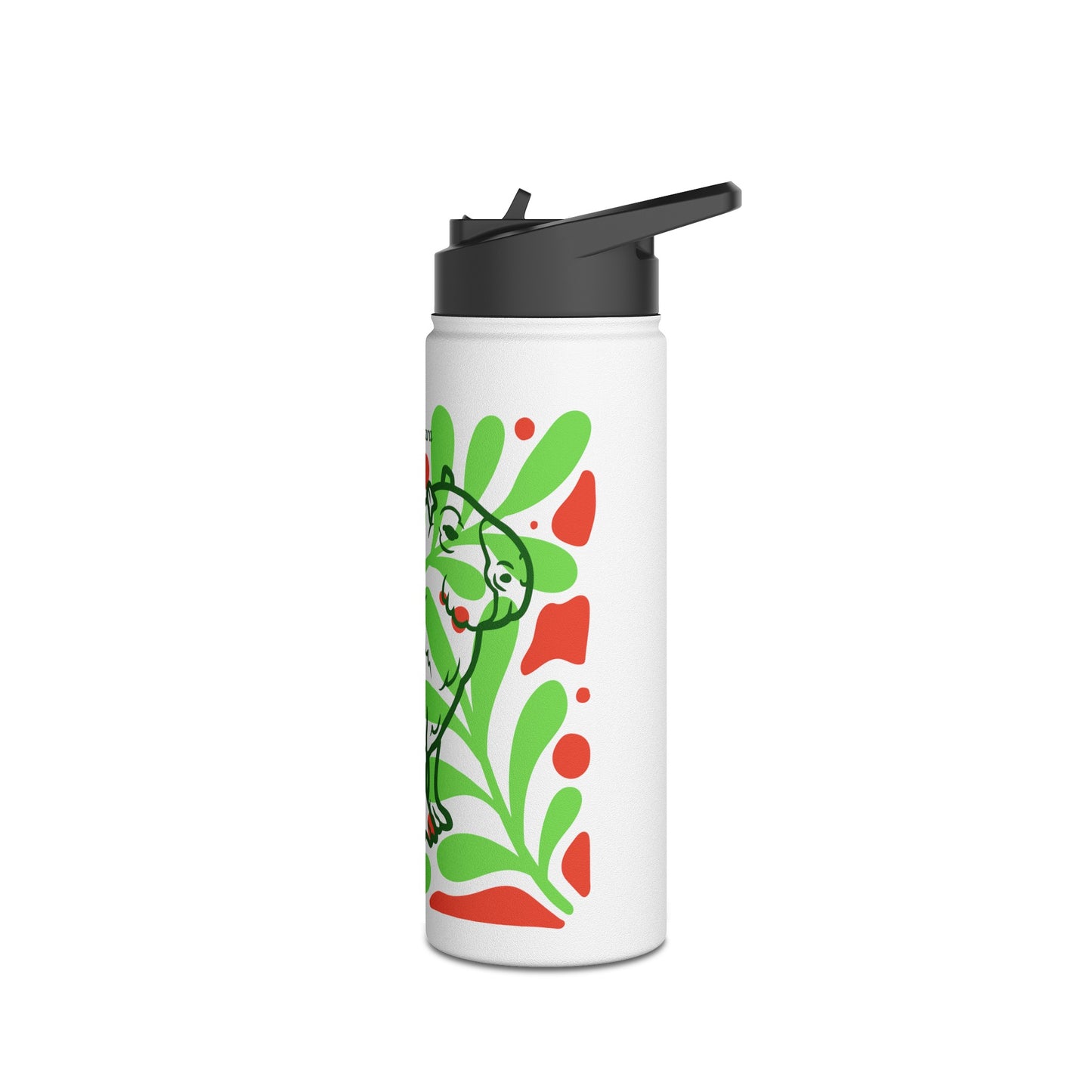 Capybara Steel Water Bottle, Standard Lid