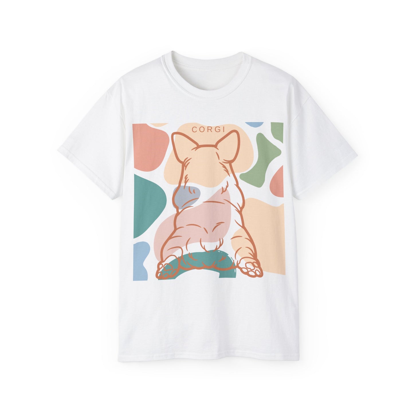 Cute Corgi Rump Unisex Ultra Cotton Tee