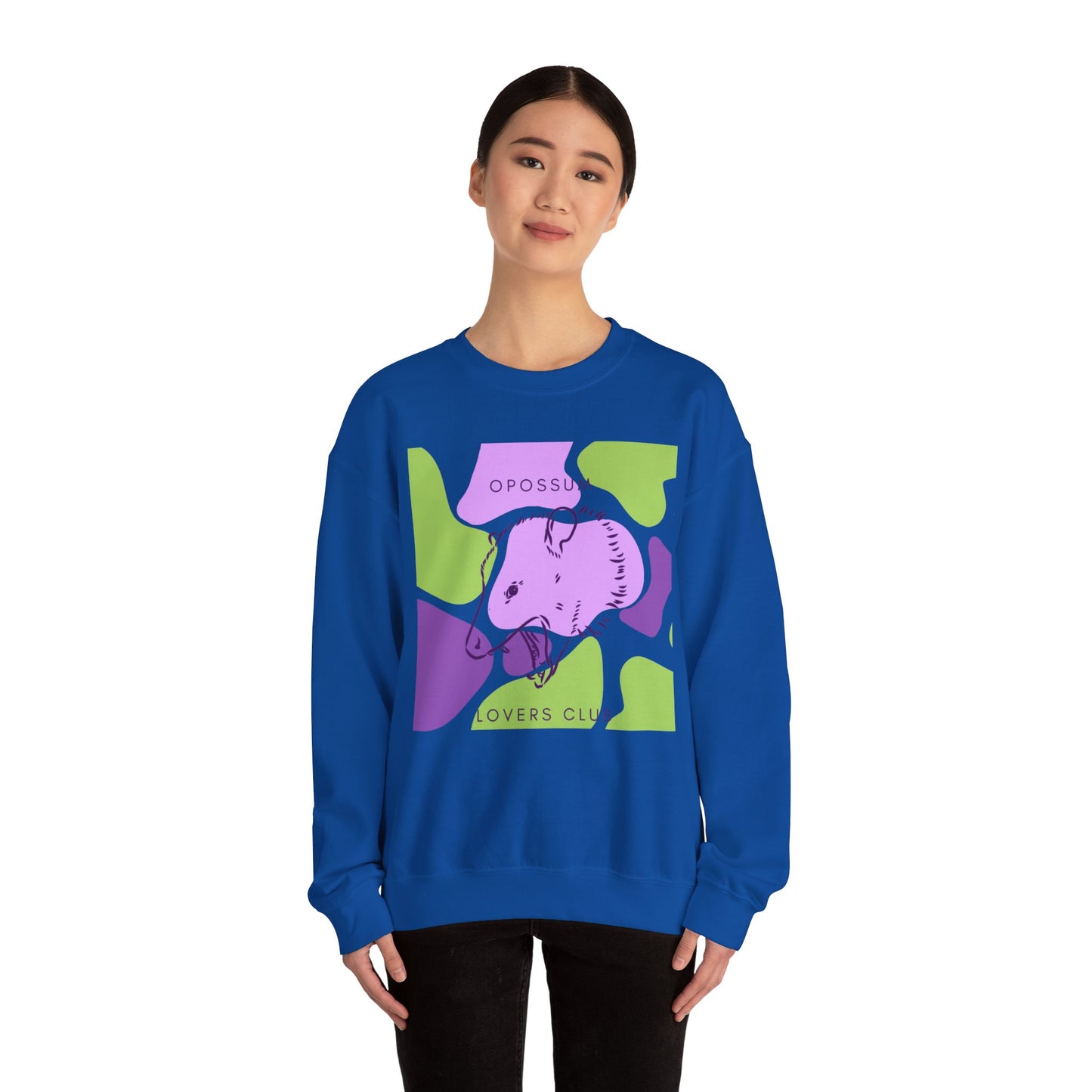 Opossum Lovers Club Unisex Heavy Blend™ Crewneck Sweatshirt