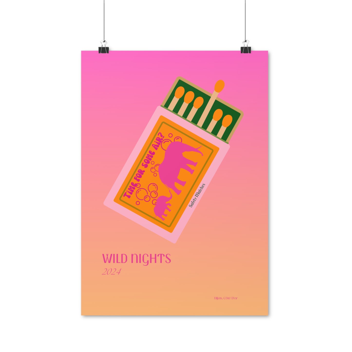 Wild Nights Vertical Posters EU