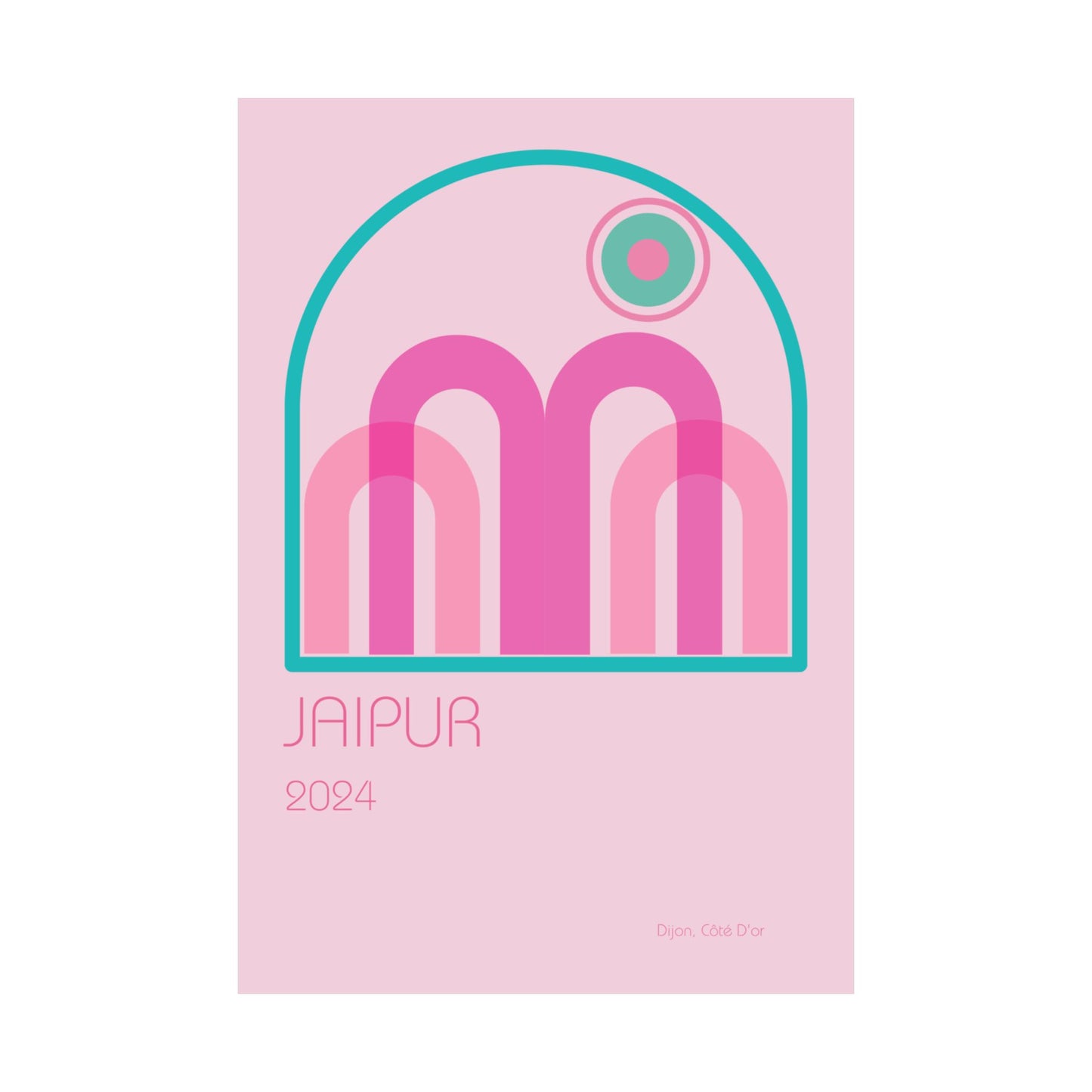 Jaipur Vertical Posters