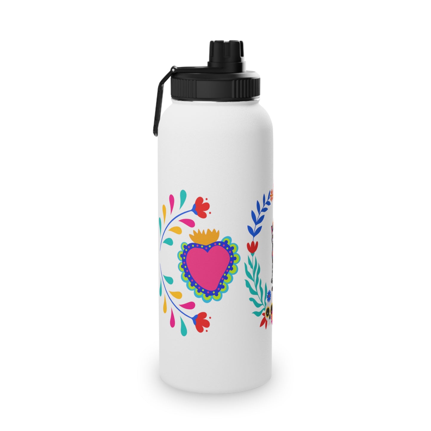 Dia de la Kittie Steel Water Bottle, Standard Lid EU