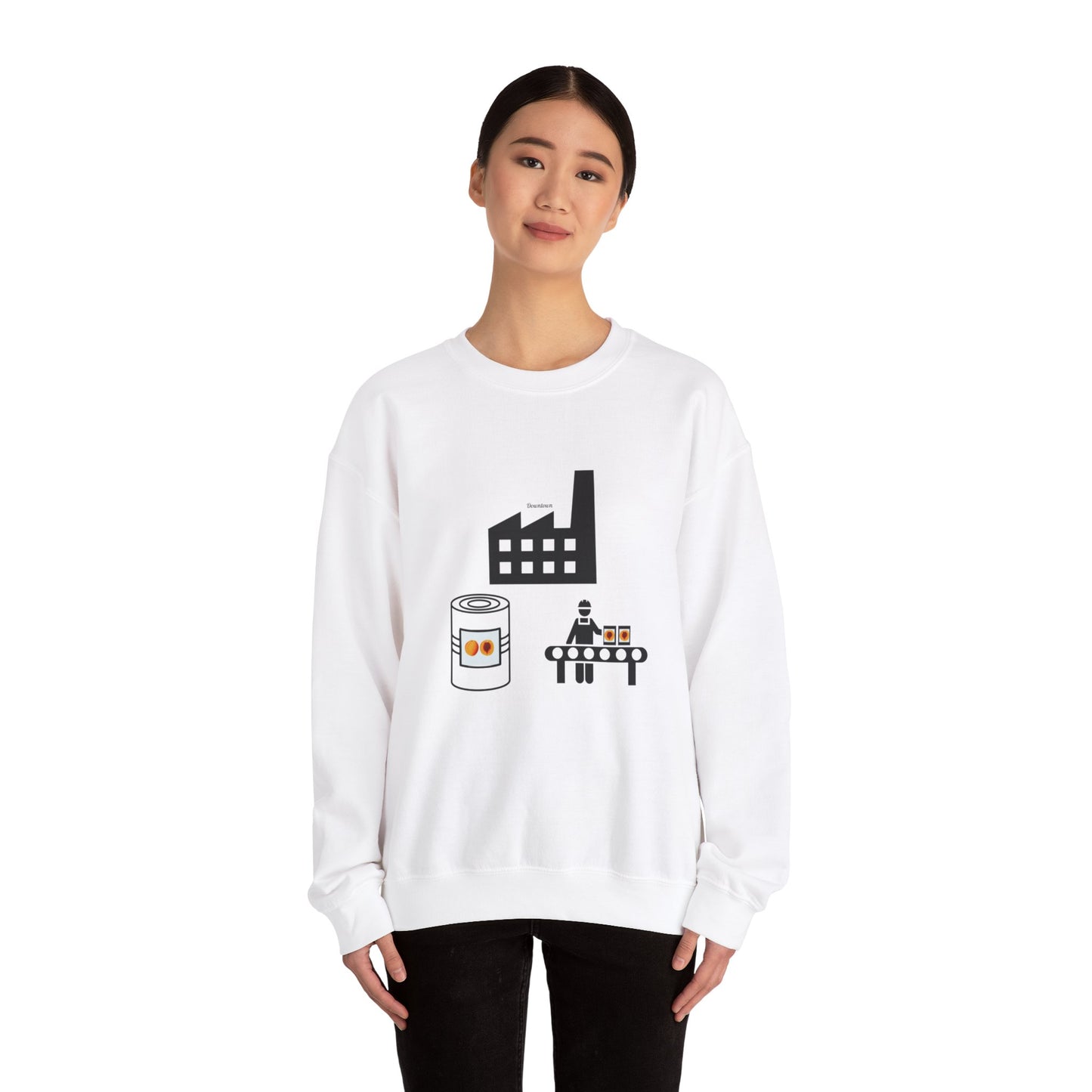 Peaches Unisex Heavy Blend™ Crewneck Sweatshirt