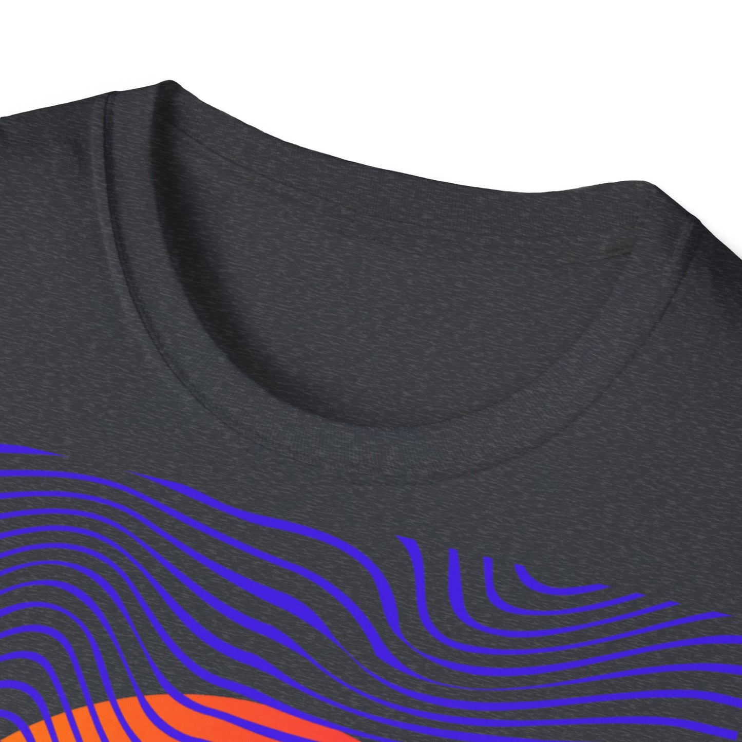 Camiseta unisex Waves Softstyle de la UE