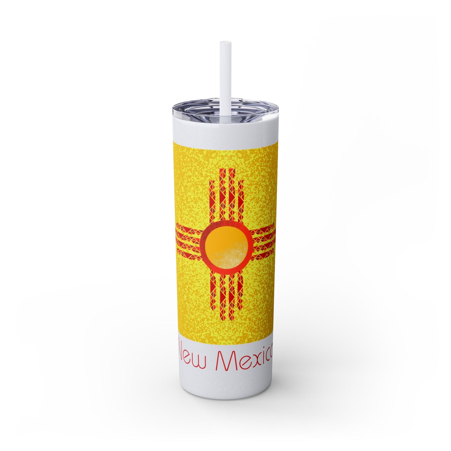 Modern New Mexico Tumbler with Straw, 20oz