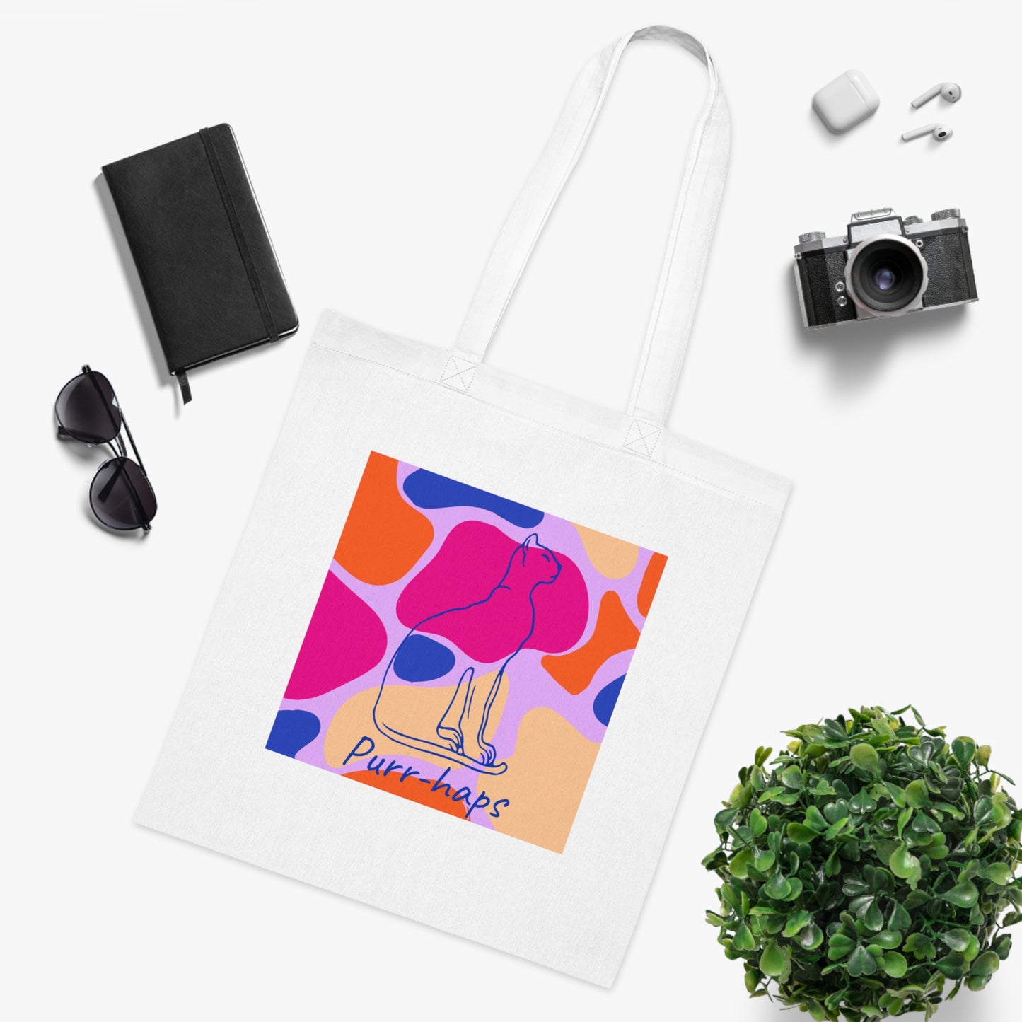 Purr-haps Tote Bag EU