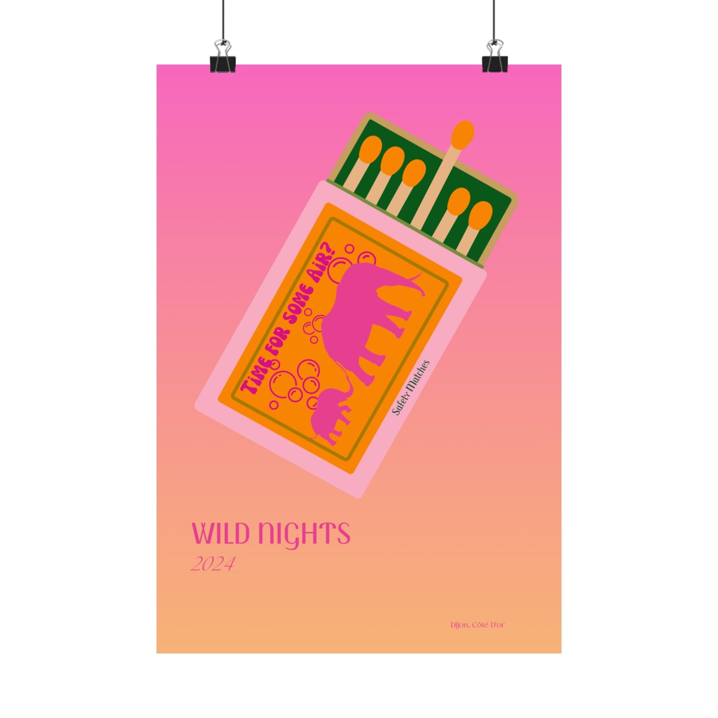 Wild Nights Vertical Posters