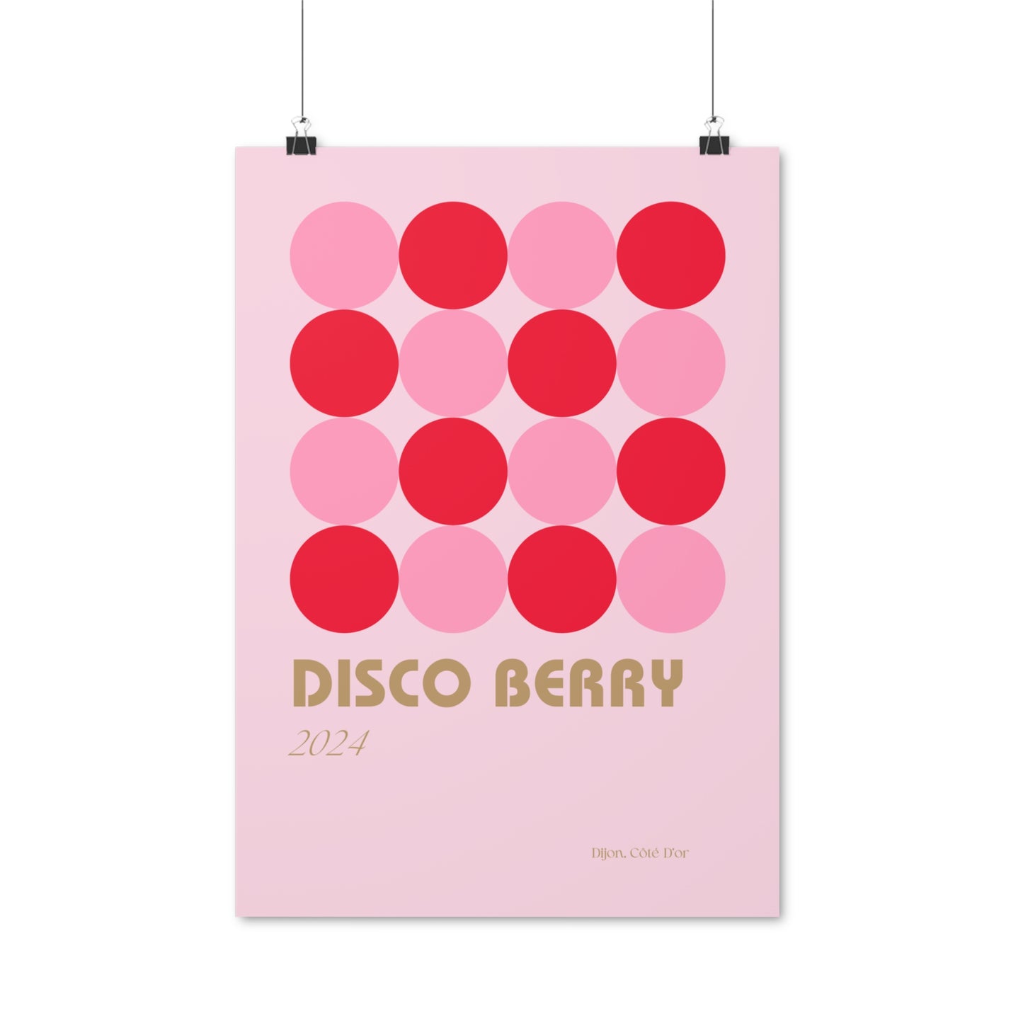 Disco Berry Vertical Posters EU