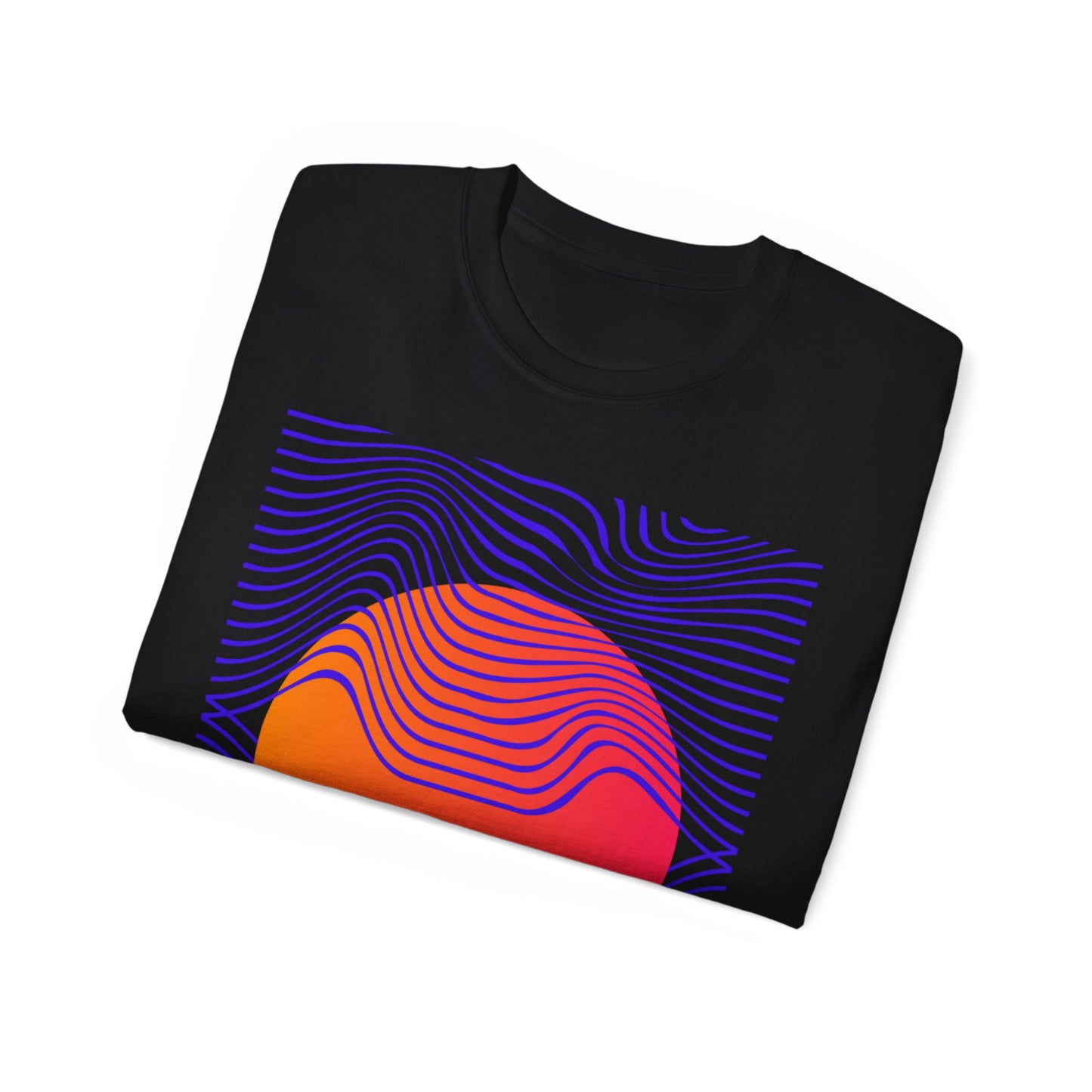 Camiseta unisex de algodón ultrafino Waves EU