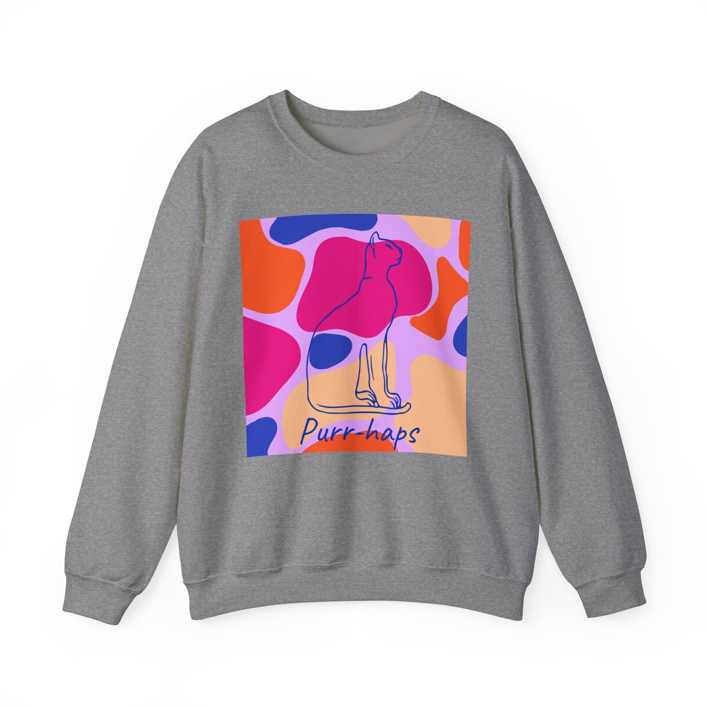 Purr-haps Unisex Heavy Blend™ Crewneck Sweatshirt