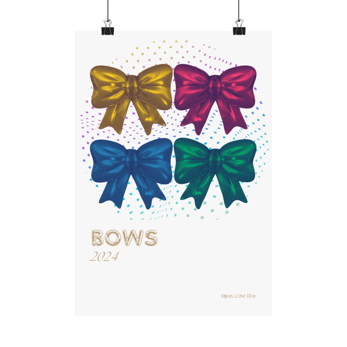 Bows Vertical Posters