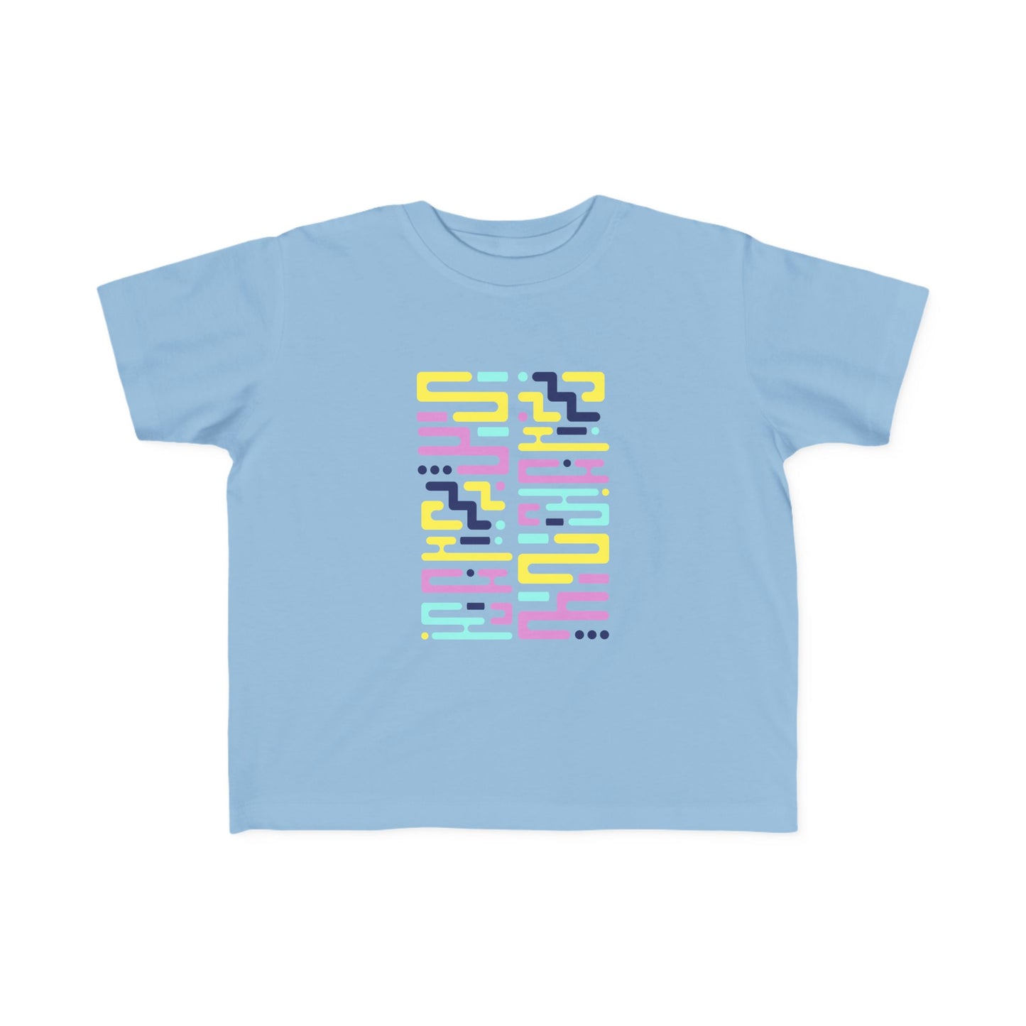 Waves in code Toddler T-shirt EU