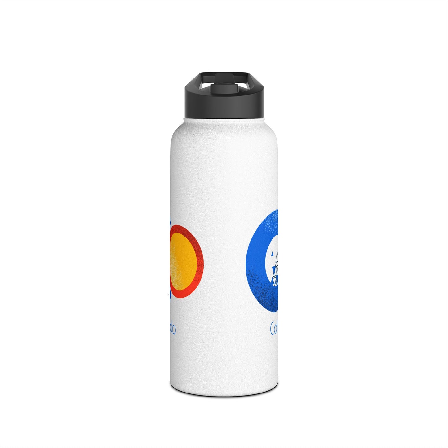 Modern Colorado Stainless Steel Water Bottle, Standard Lid