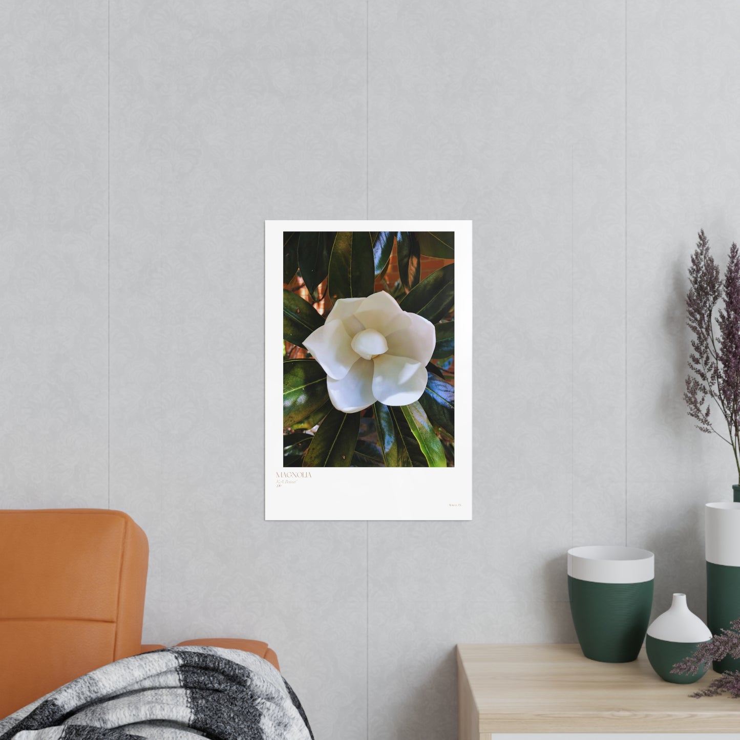 Magnolia Photograph Vertical Posters EU