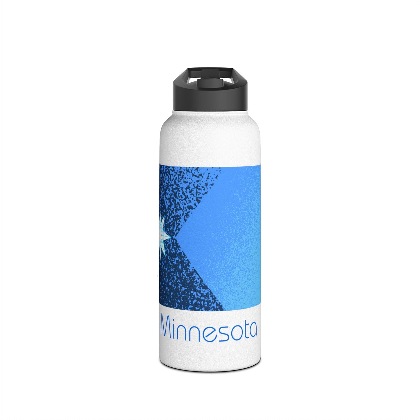 Modern Minnesota Stainless Steel Water Bottle, Standard Lid