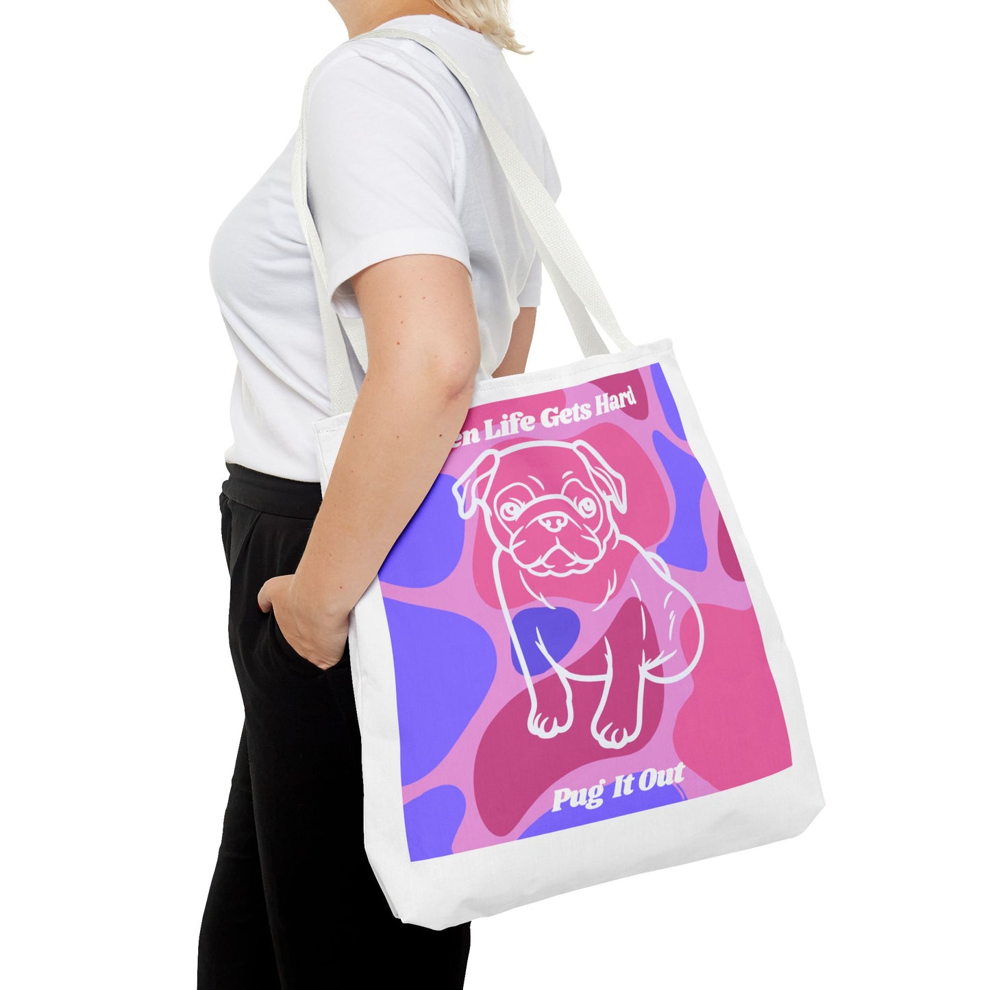 Charming Pug Tote Bag