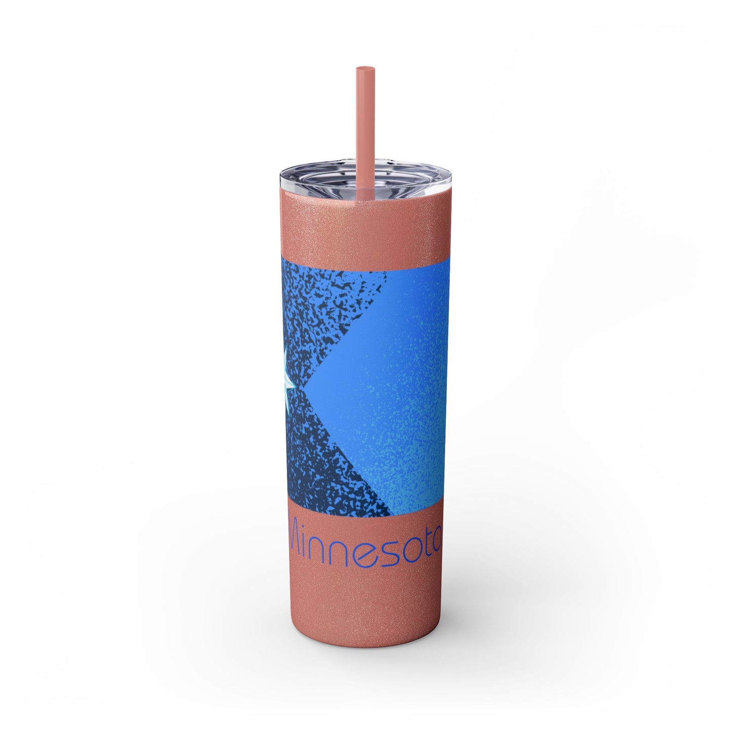 Modern Minnesota Tumbler with Straw, 20oz