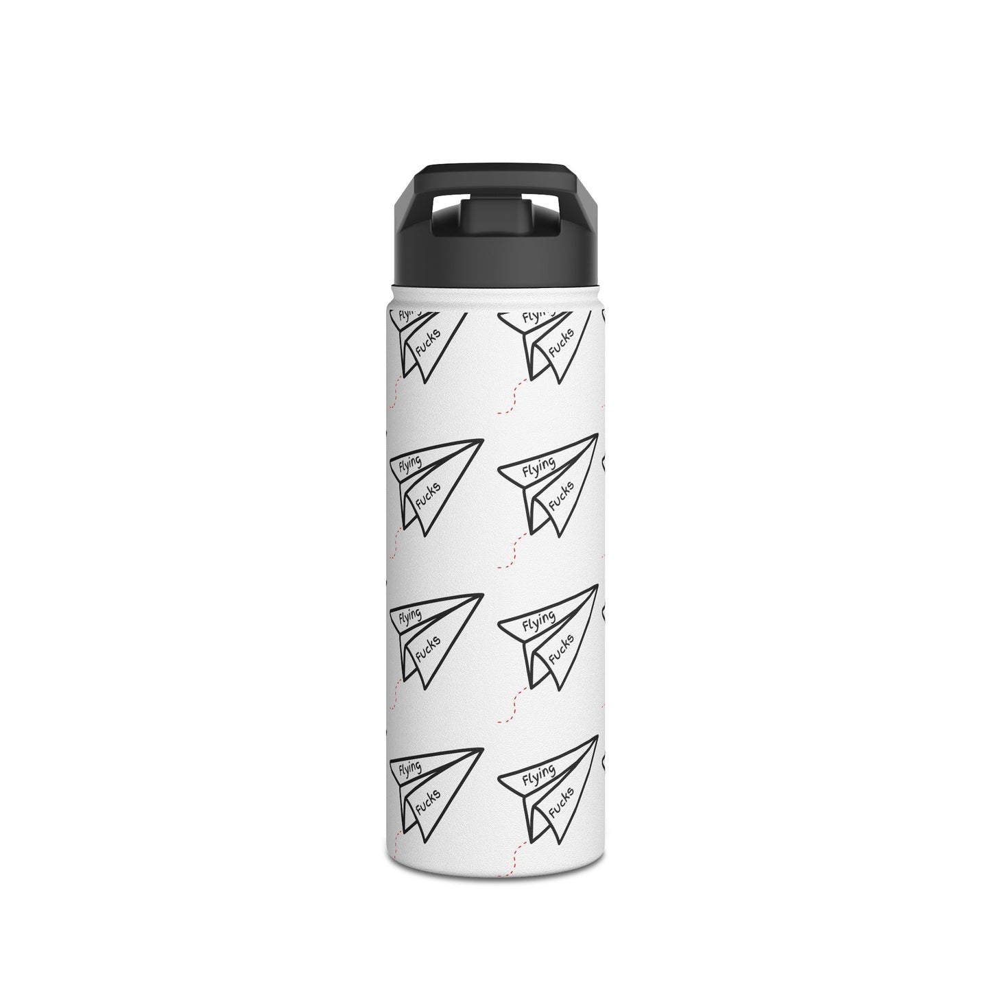 Flying Friggs Stainless Steel Water Bottle, Standard Lid