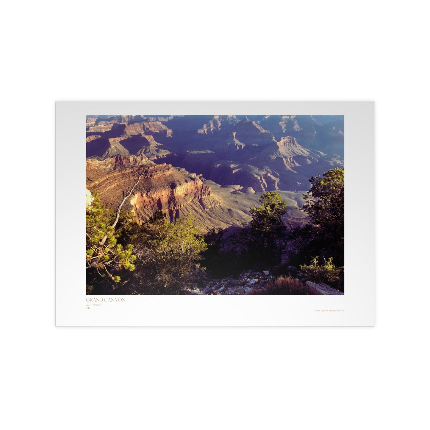 Grand Canyon Two Matte Photograph Horizontal Posters EU