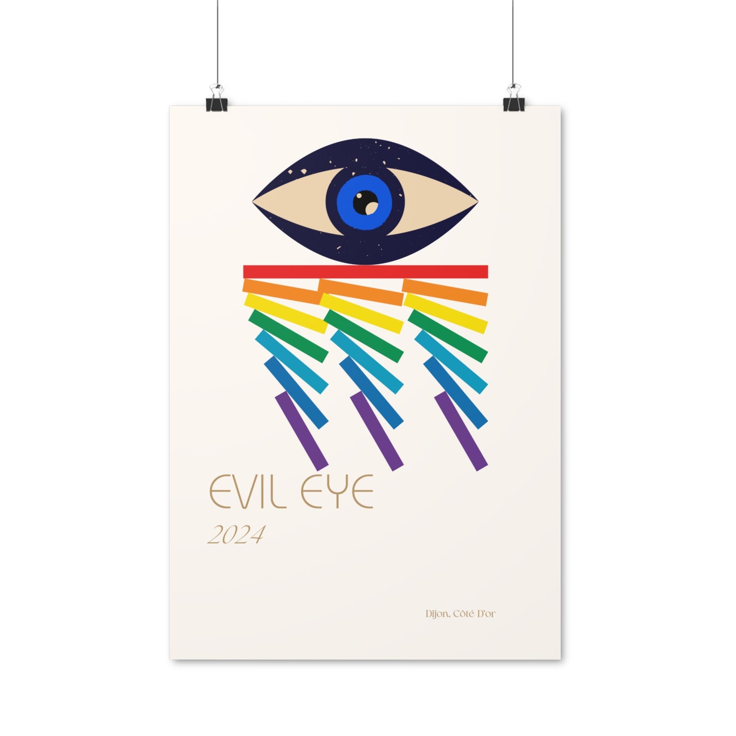 Evil Eye Vertical Posters EU