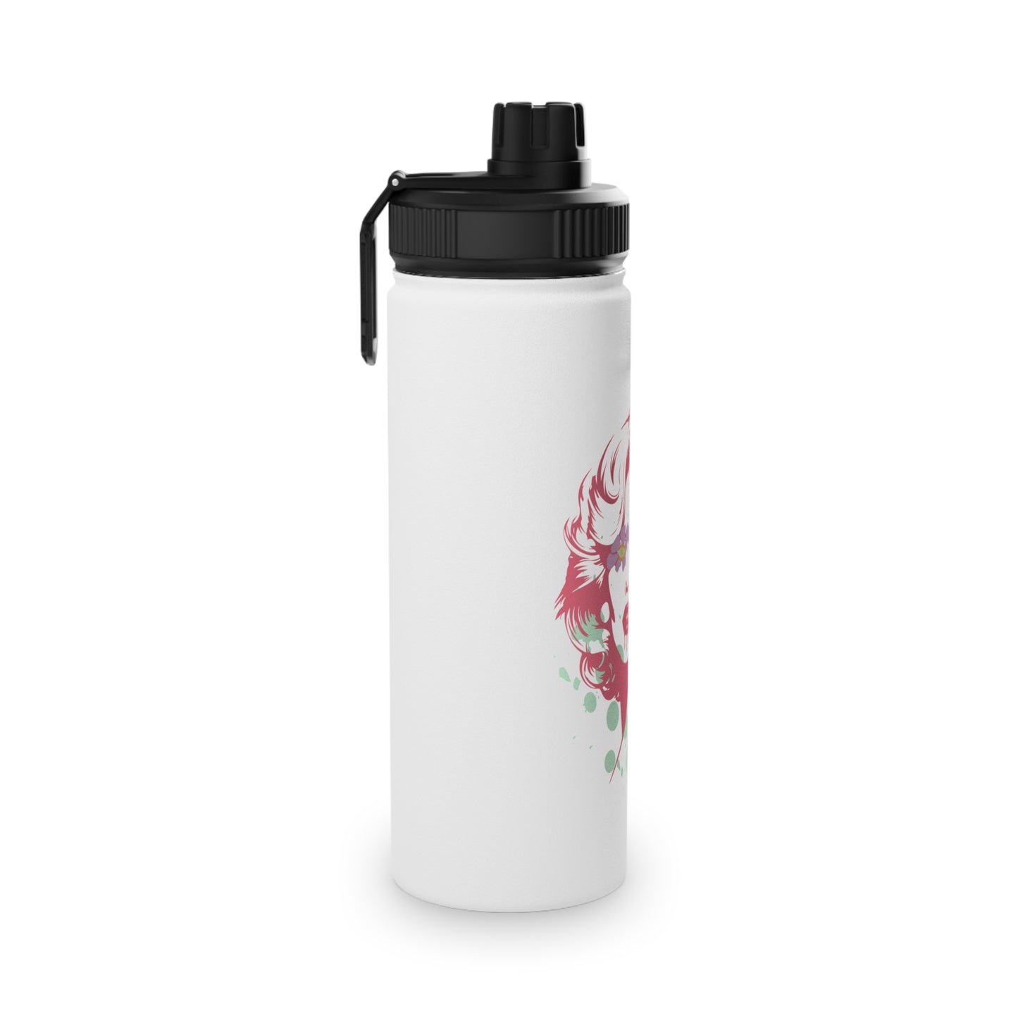 Norma Graffiti Stainless Steel Water Bottle, Standard Lid EU