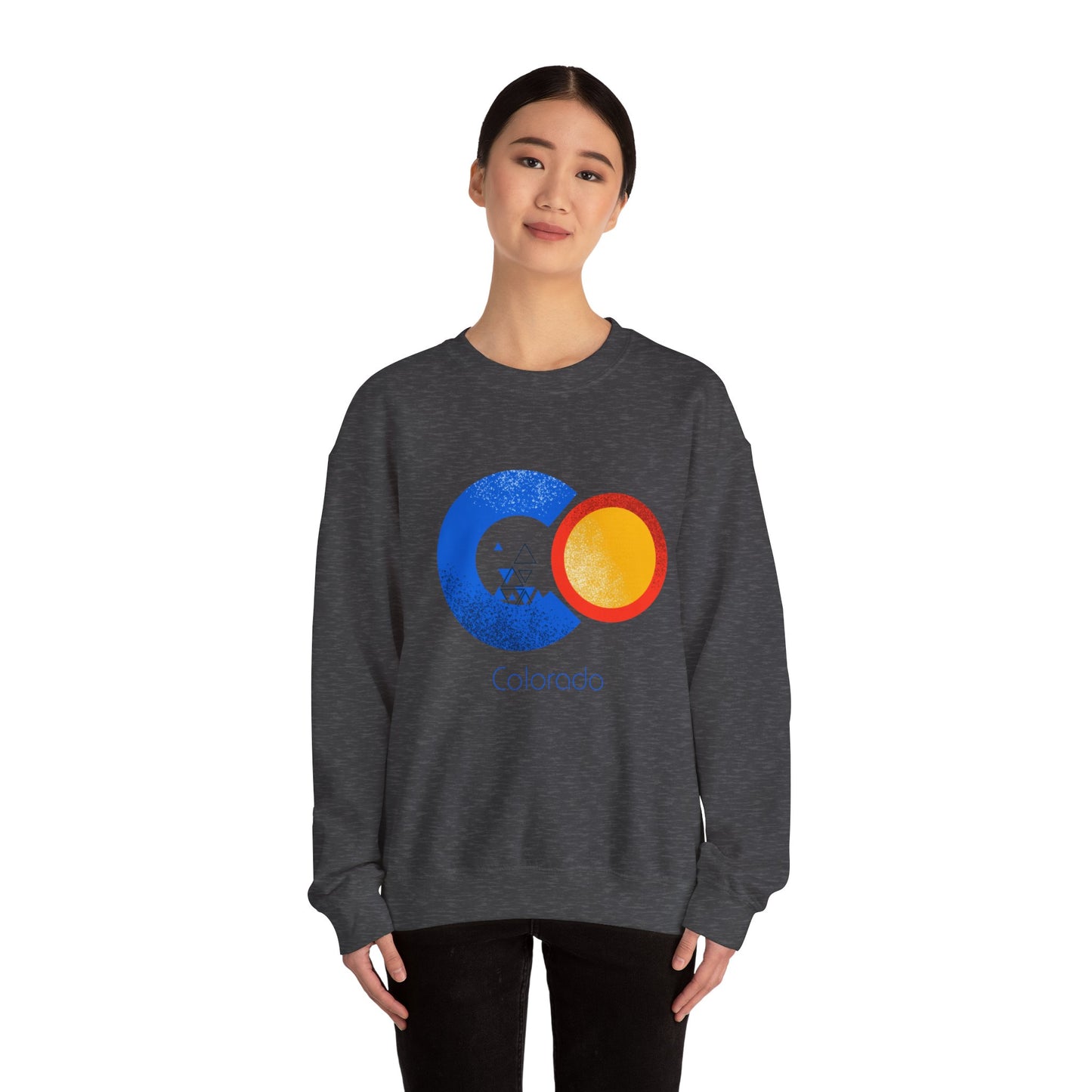 Modern Colorado Unisex Heavy Blend™ Crewneck Sweatshirt EU