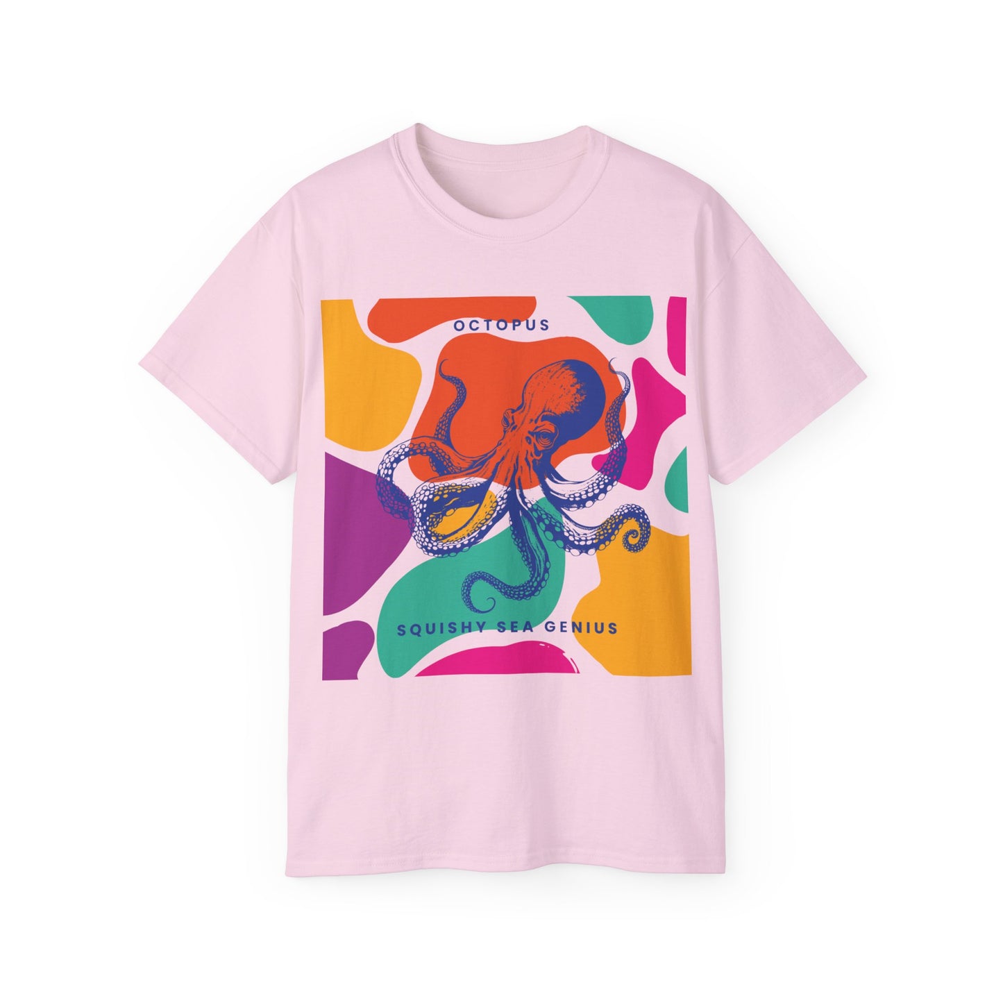 Squishy Sea Genius Octopus Unisex Ultra Cotton Tee