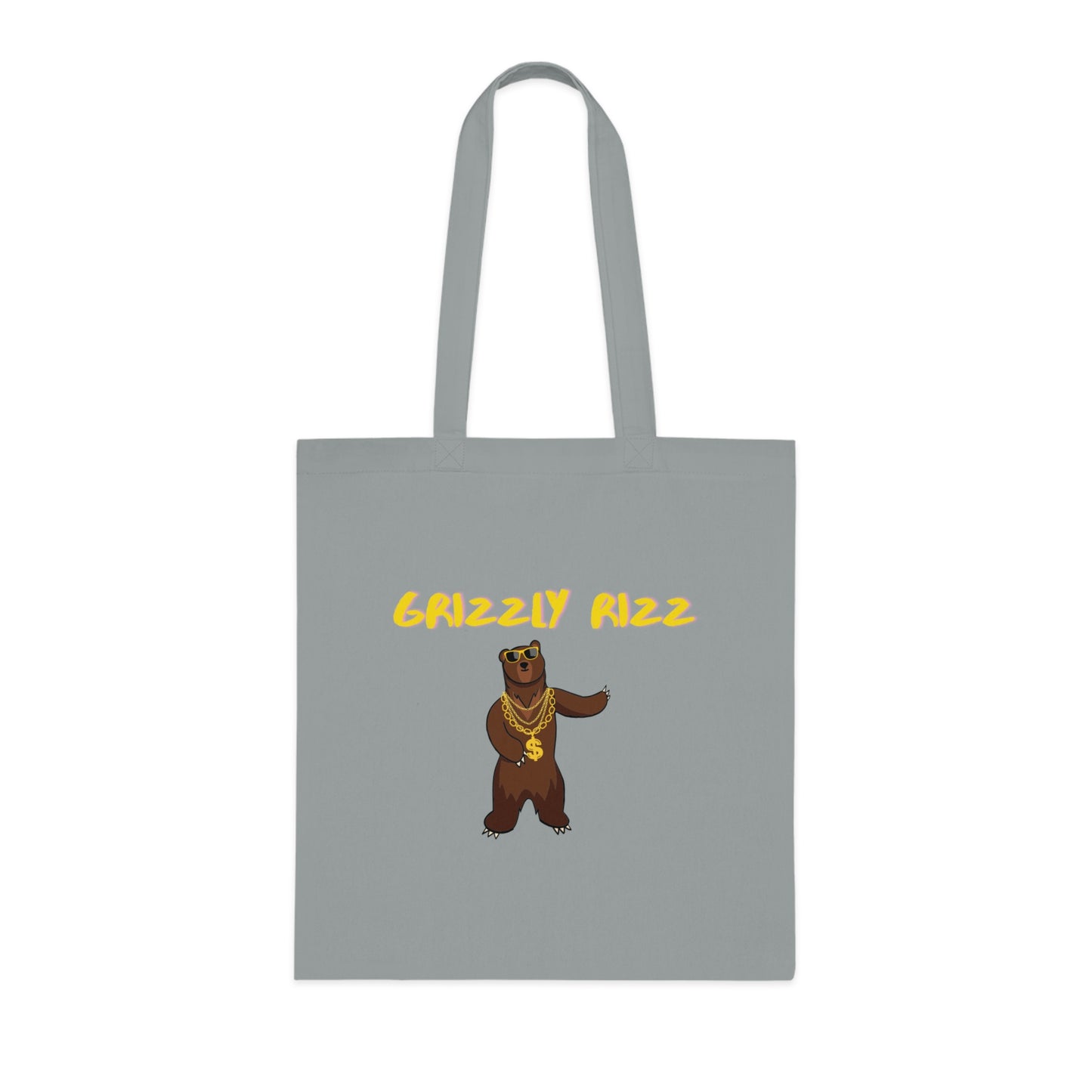 Grizzly Rizz Bear Tote Bag EU