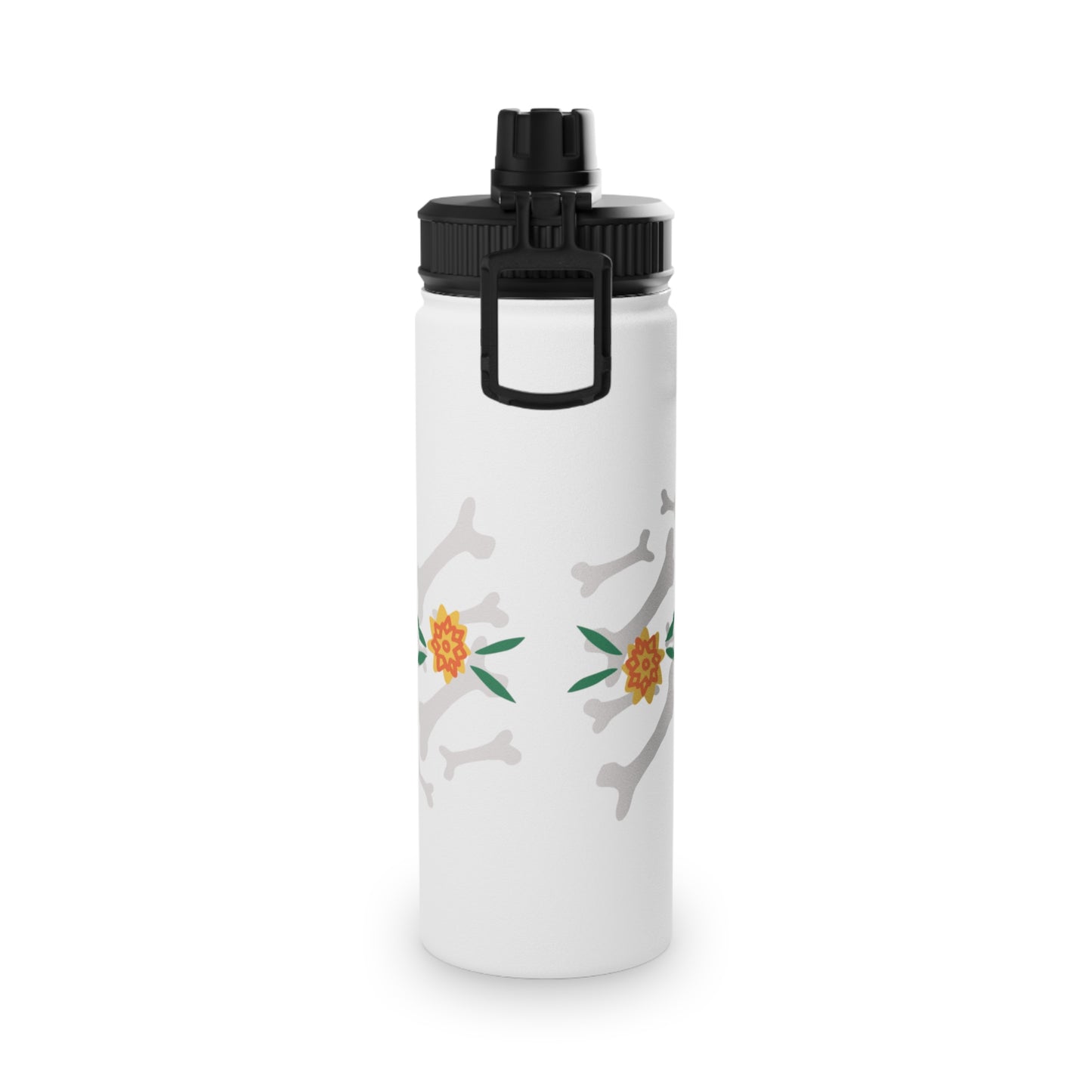 Dia de la Doggie Steel Water Bottle, Standard Lid EU