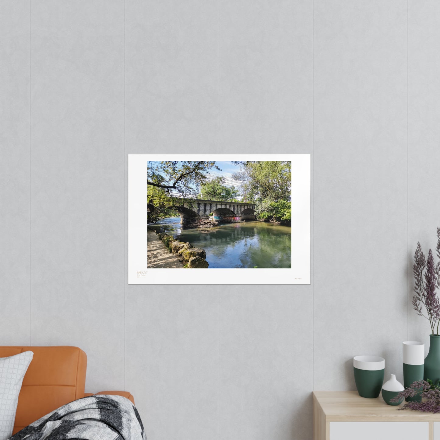 Bridge Matte Photograph Horizontal Posters EU