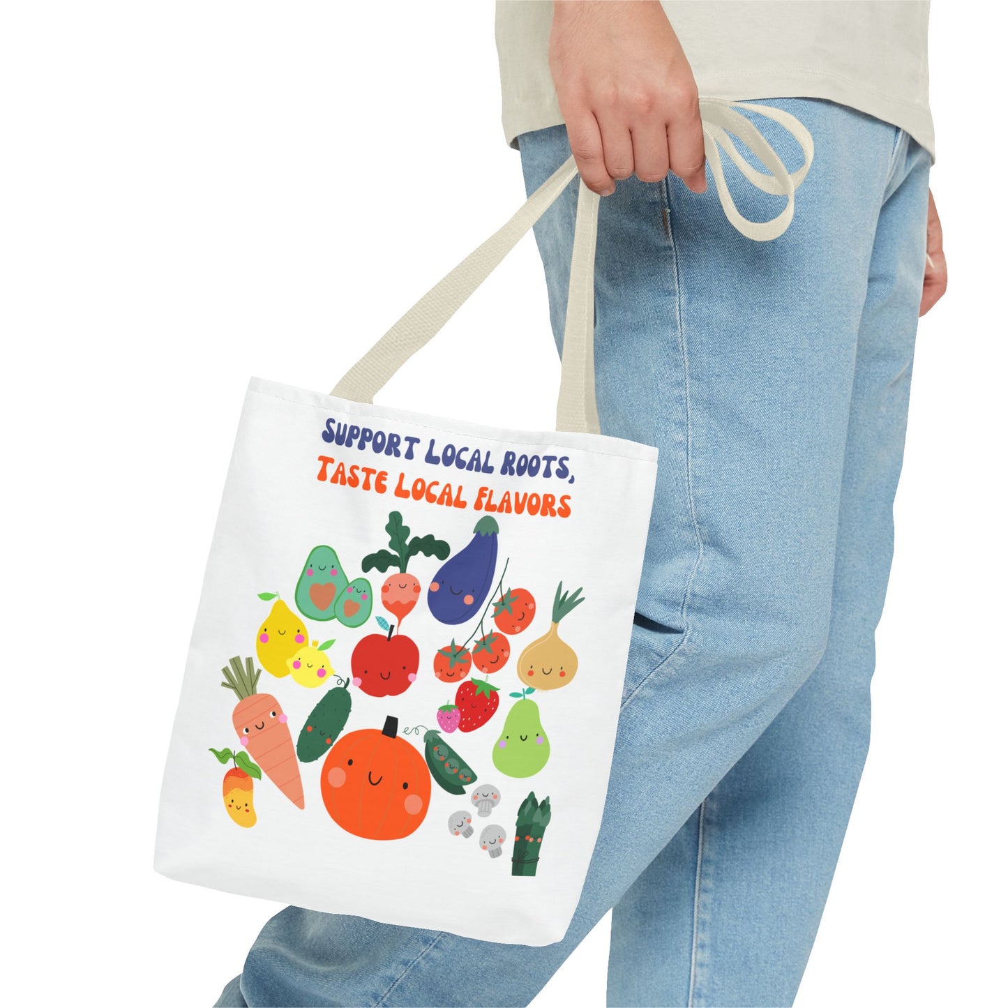 Local Roots, Local Flavors Tote Bag