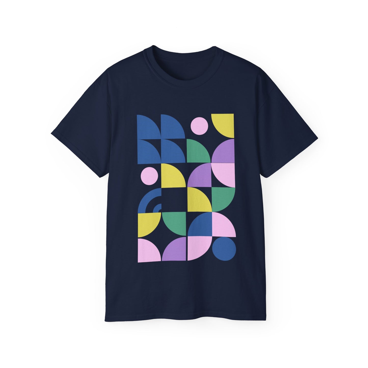 Shapes in Pastels Illustration Ultra Cotton Tee