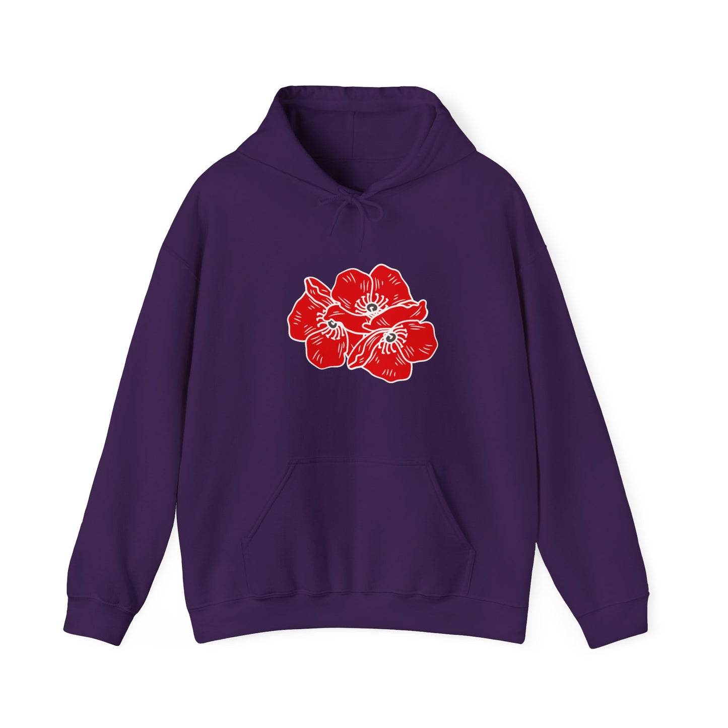 Poppies Unisex Heavy Blend™ Hooded Sweatshirt EU