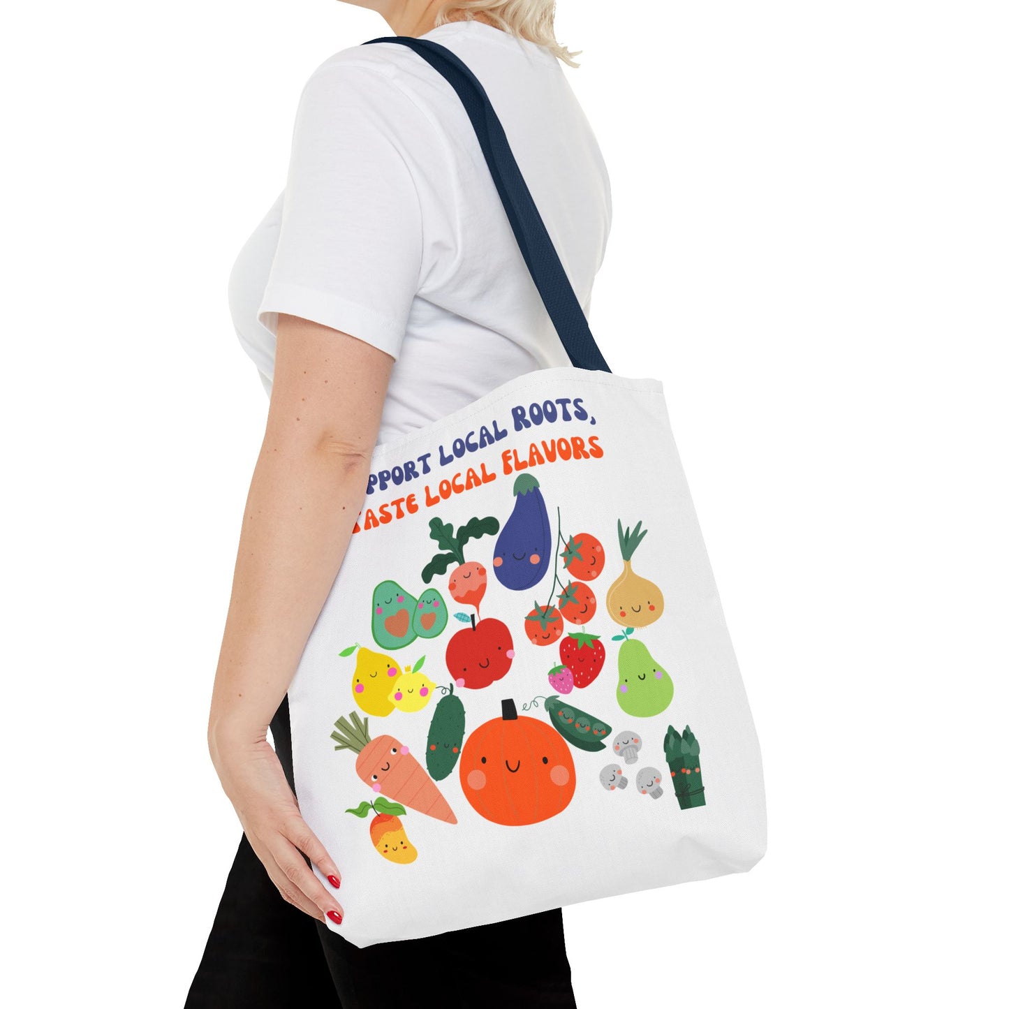 Local Roots, Local Flavors Tote Bag