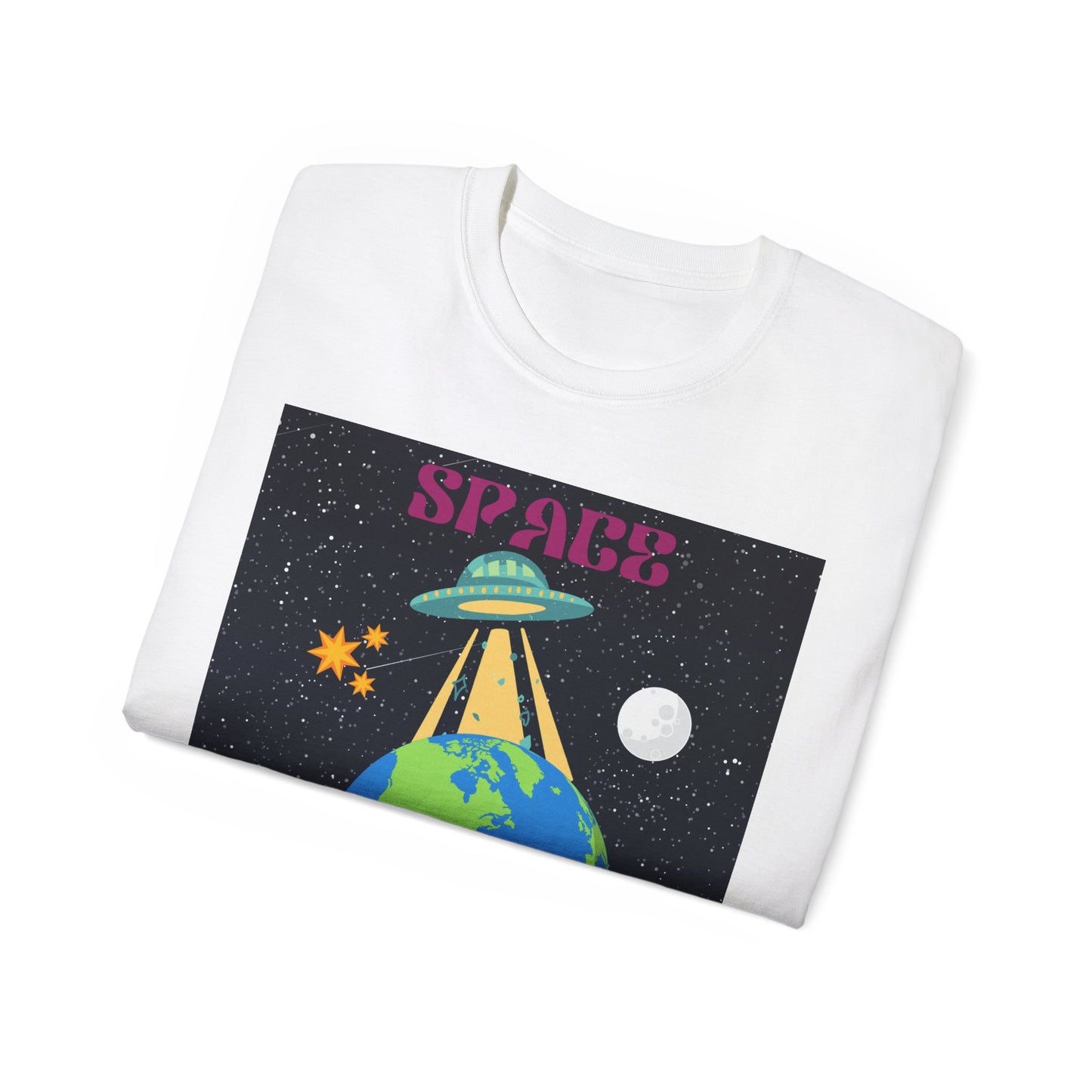 Camiseta unisex de algodón ultra fino Space Cadet de la UE 