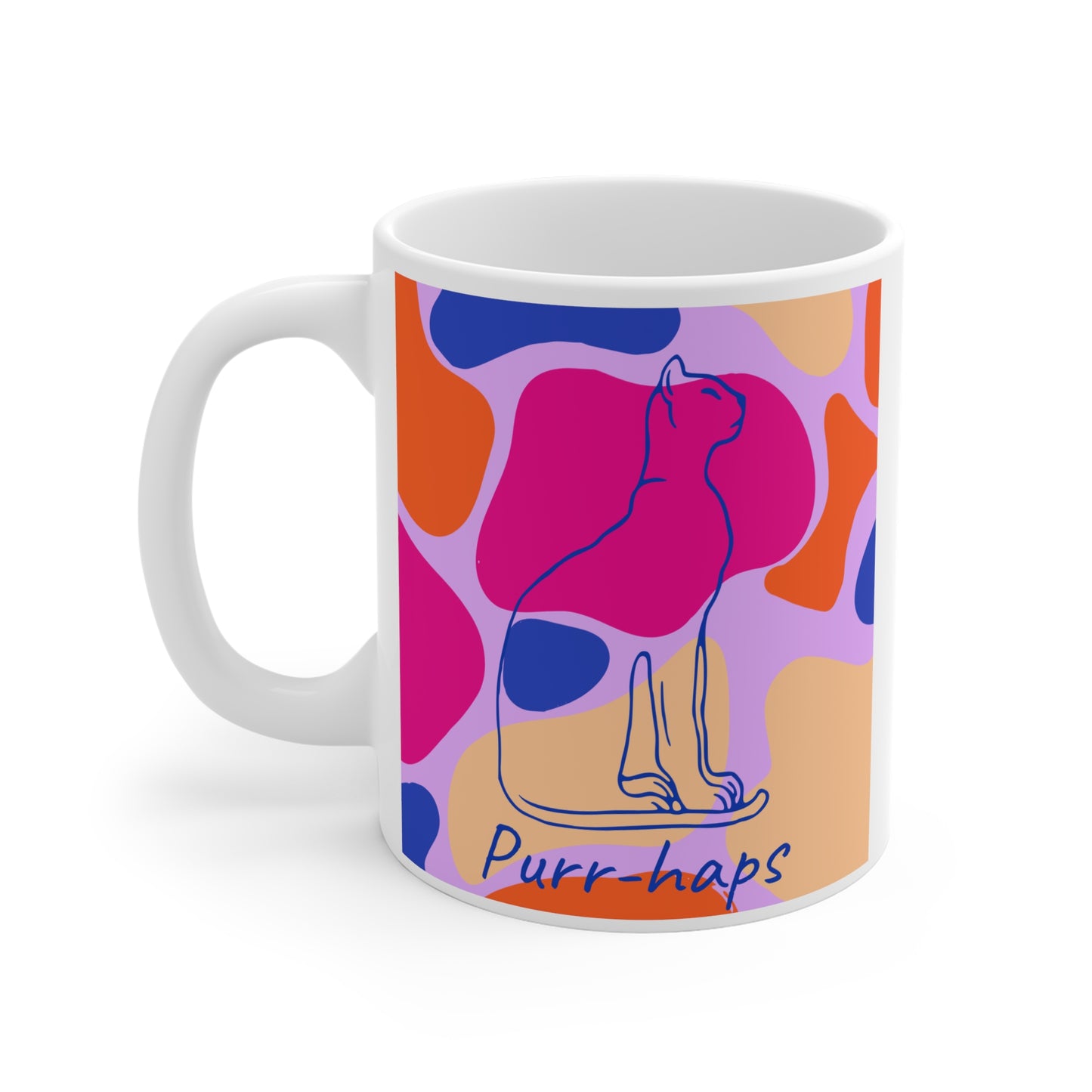 Purr-haps Cat Mug 11oz EU