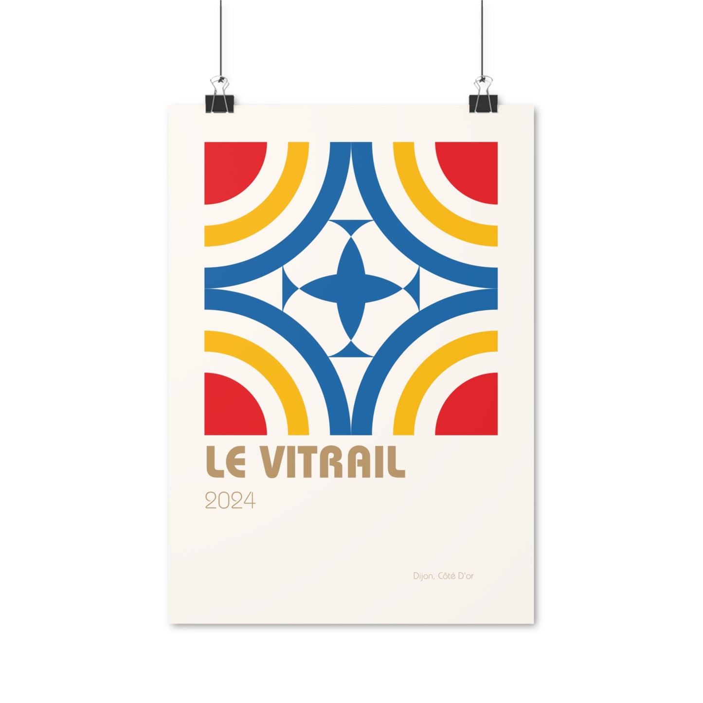 Le Vitrail Vertical Posters EU