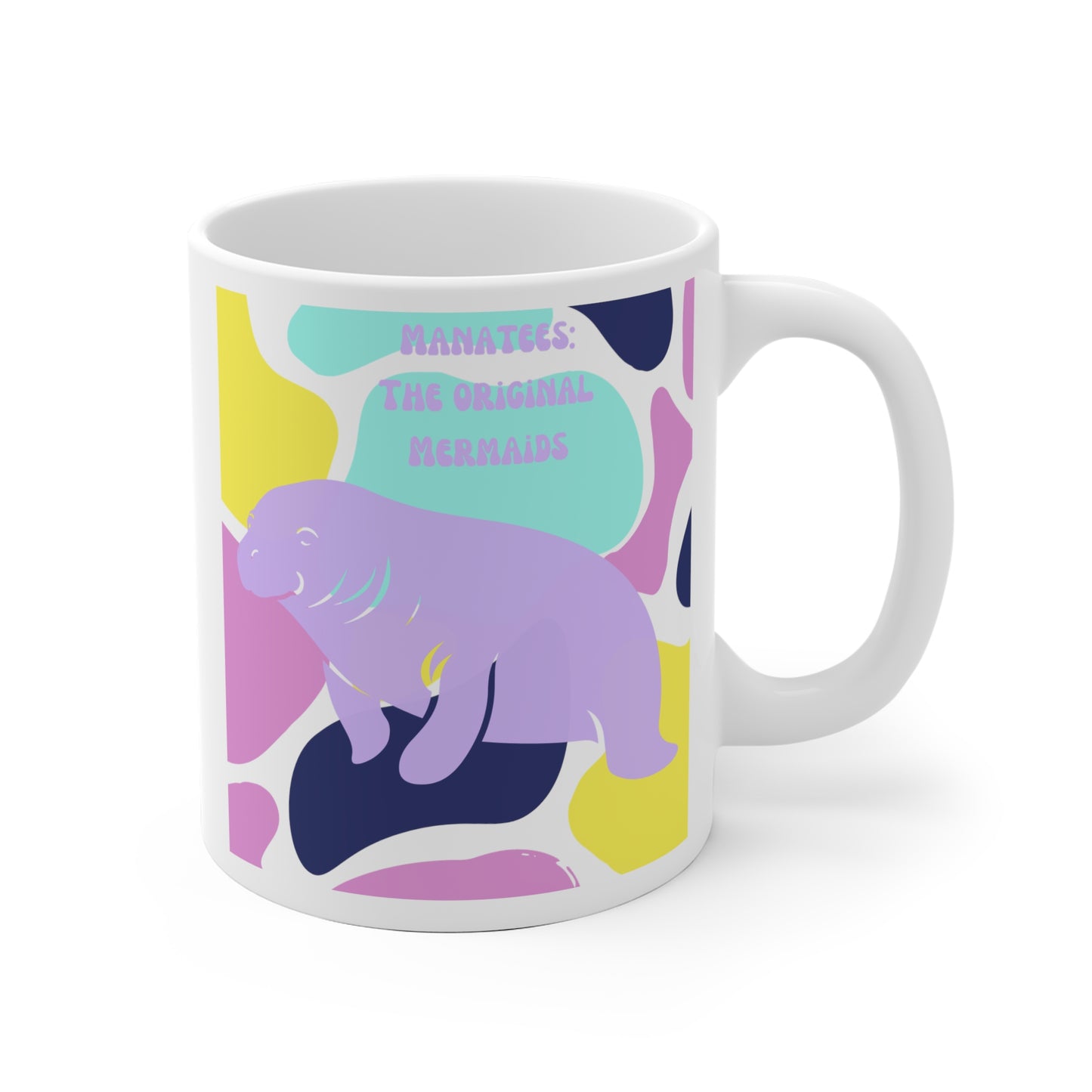 The Original Mermaid Manatee Mug 11oz EU