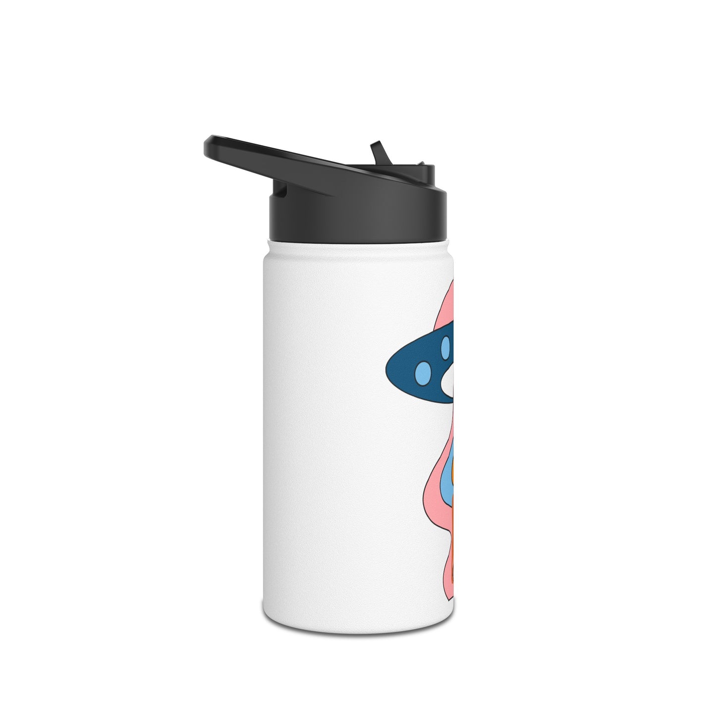 Bikini Abduction Stainless Steel Water Bottle, Standard Lid