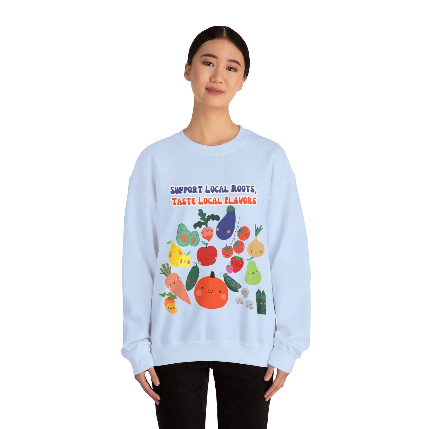 Local Roots Club Unisex Heavy Blend™ Crewneck Sweatshirt