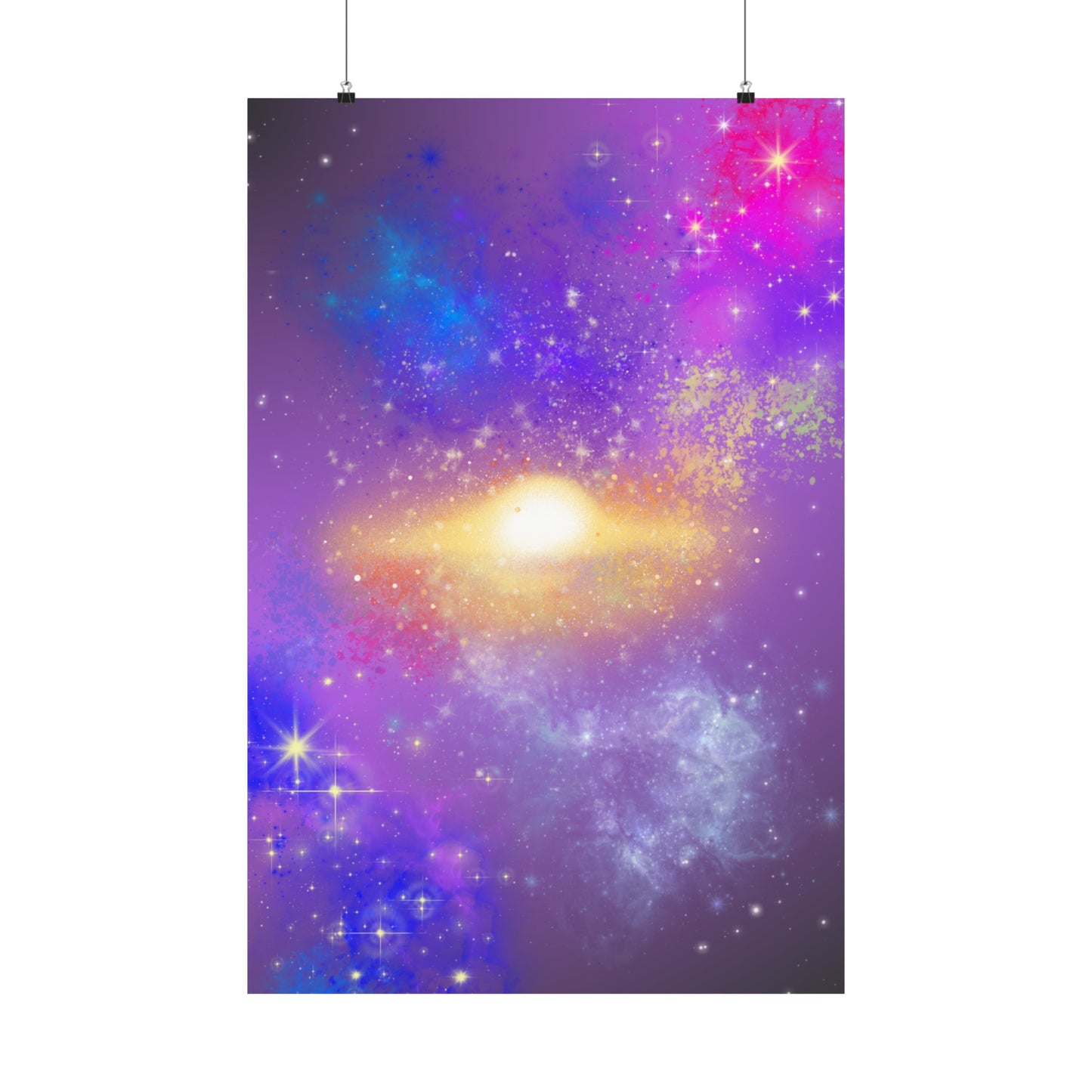 Galaxy Vertical Posters