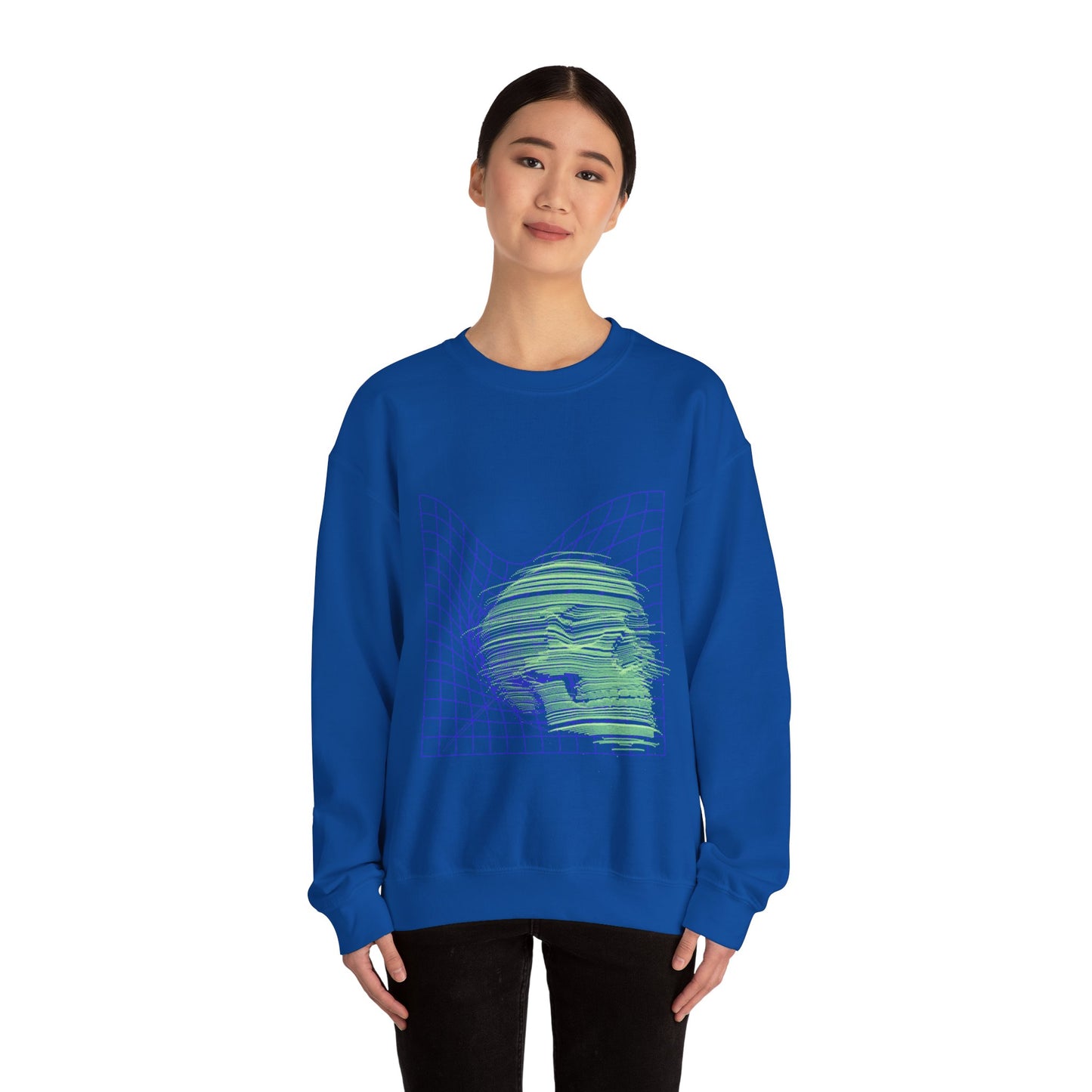 Space and Time Unisex Heavy Blend™ Crewneck Sweatshirt EU